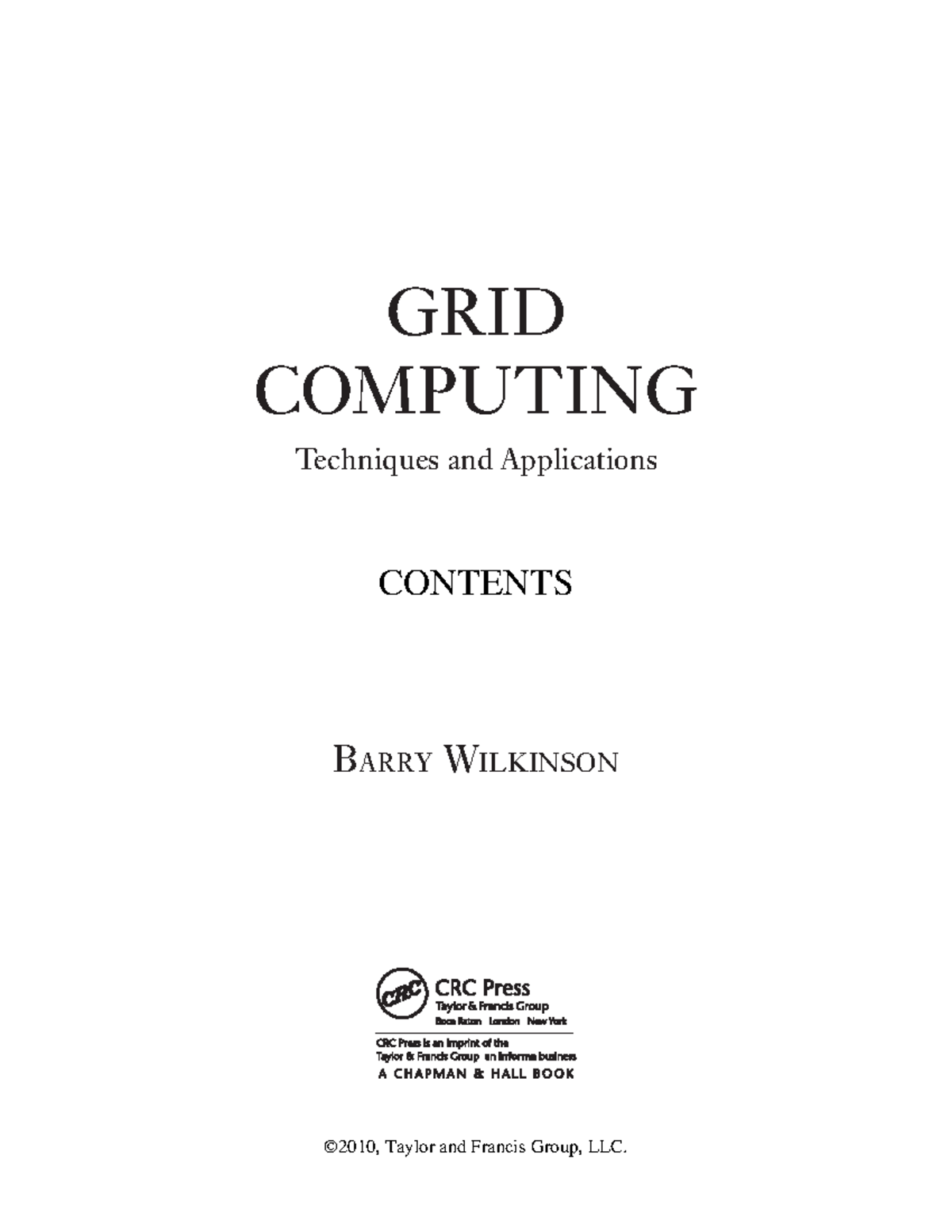 GRID COMPUTING Techniques & Applications: A Comprehensive Overview ...