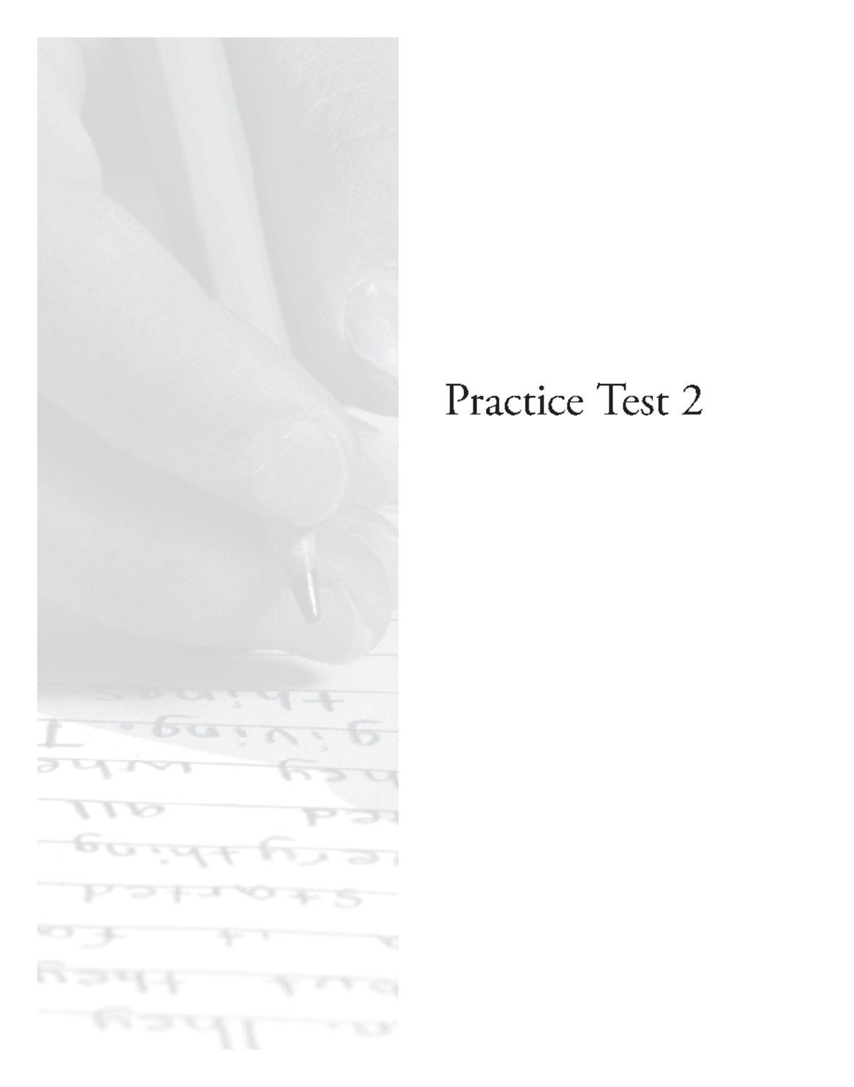 AP Psychology Practice Test 2 Overview and Guidelines - Studocu
