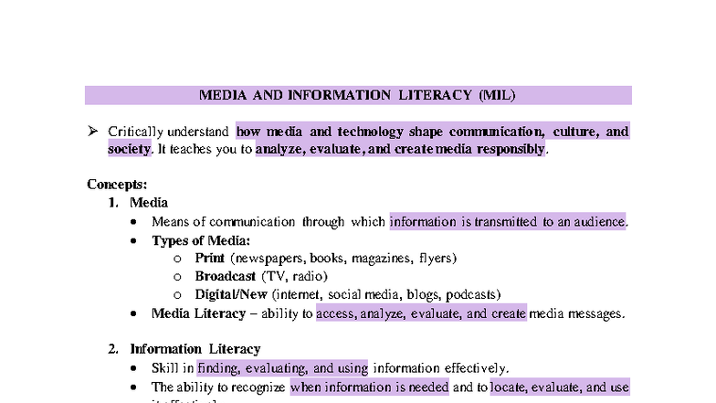 2ND Semester Subjects Overview: MIL, Entrepreneurship, PE & Health ...