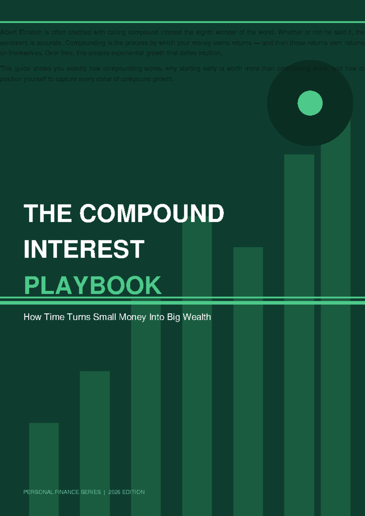 The Compound Interest Playbook: Unlocking Wealth Growth Strategies ...