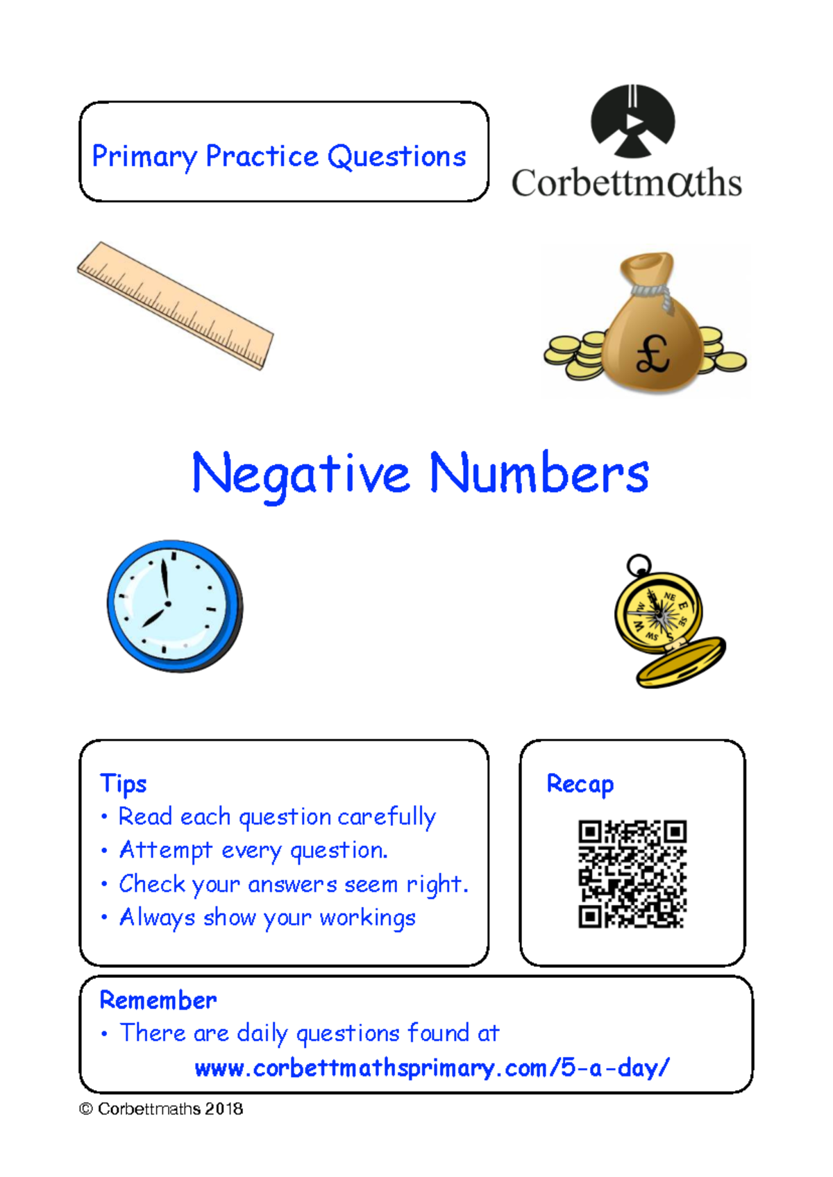 Negative Numbers Practice Questions and Tips (Math 101) - Studocu