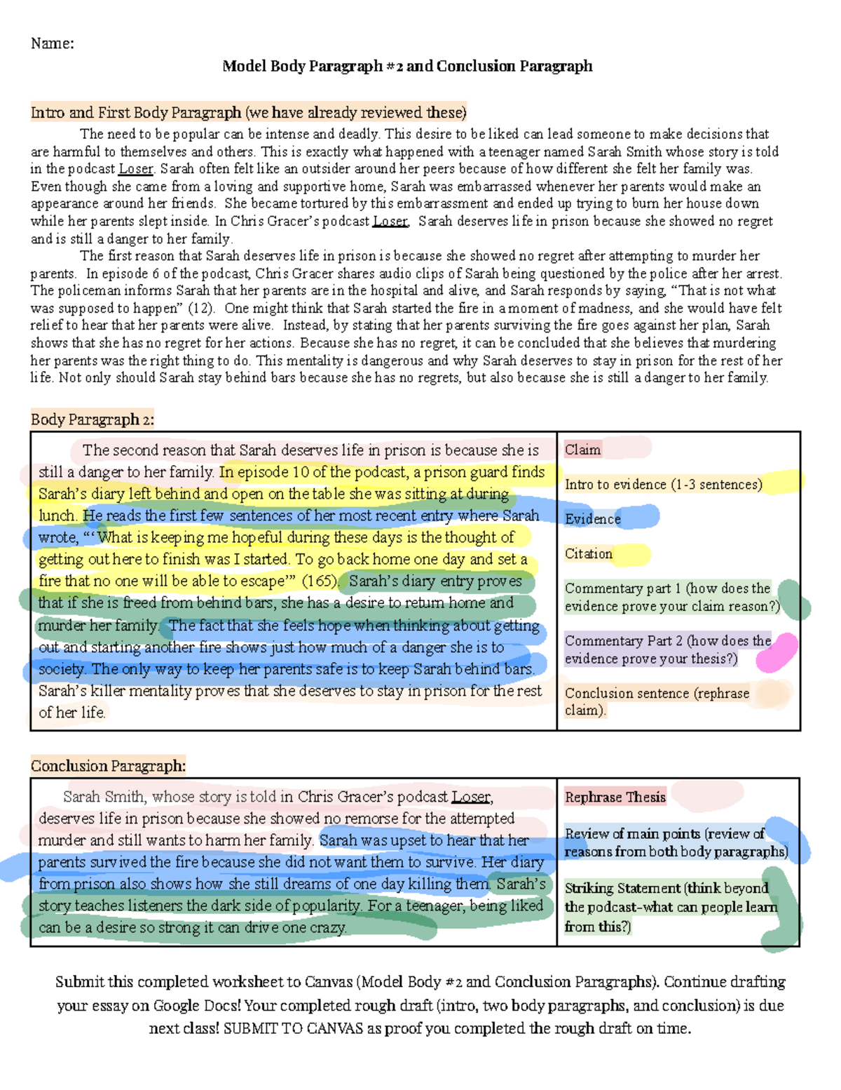 Model+Paragraph+%232+%26+Conclusion+%28Serial%29 - Name: Model Body ...
