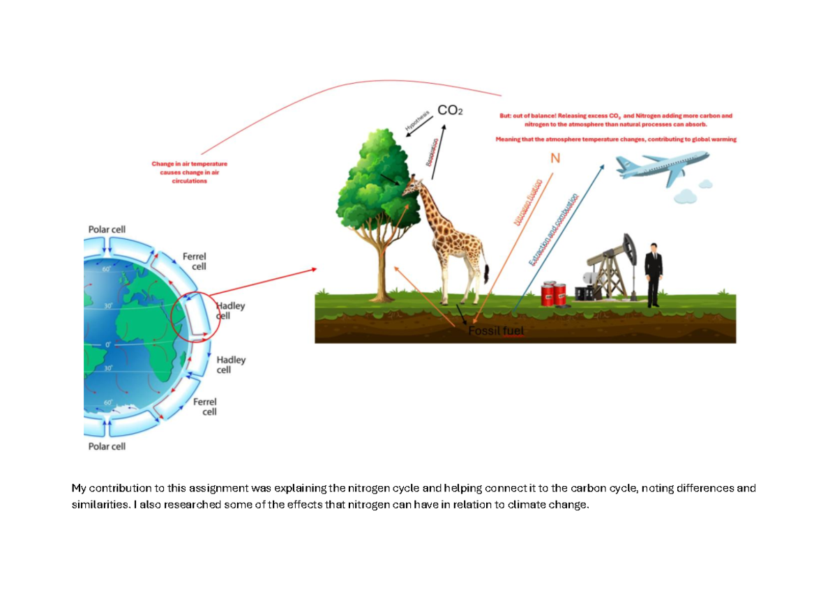 Air group project - cycle diagram of various elements in air combined ...