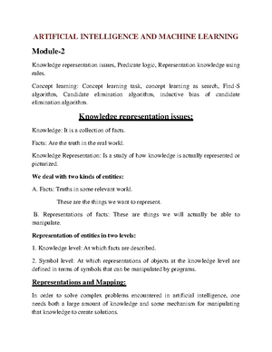 BAD402 Artificial Intelligence LAB Manual - QMP 7 D/F ...