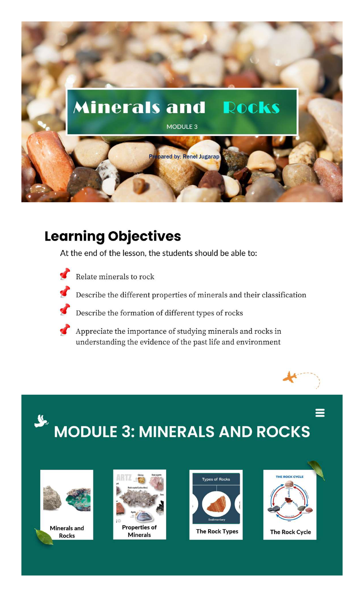Module 3: Understanding Minerals and Rocks - Study Guide - Studocu