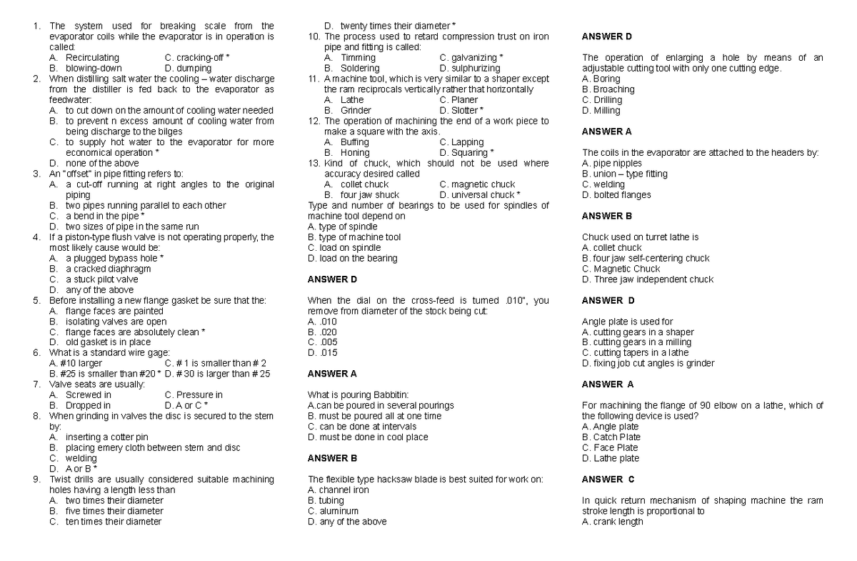 Machine Elements-Machine Design Final Exam Coaching Material - Studocu