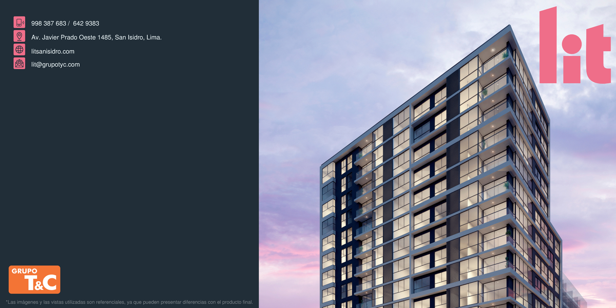 Brochure Proyecto Lit - Grupo T&C San Isidro, Lima - Document Preview
