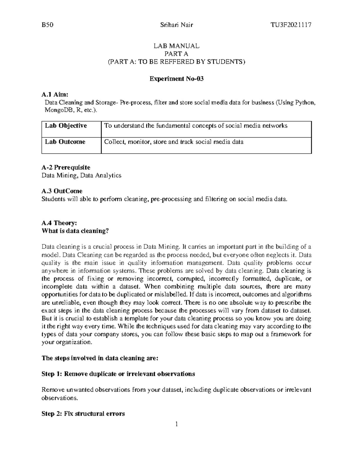 Java (CE) Mini Project Report: Student Management System Overview - Studocu