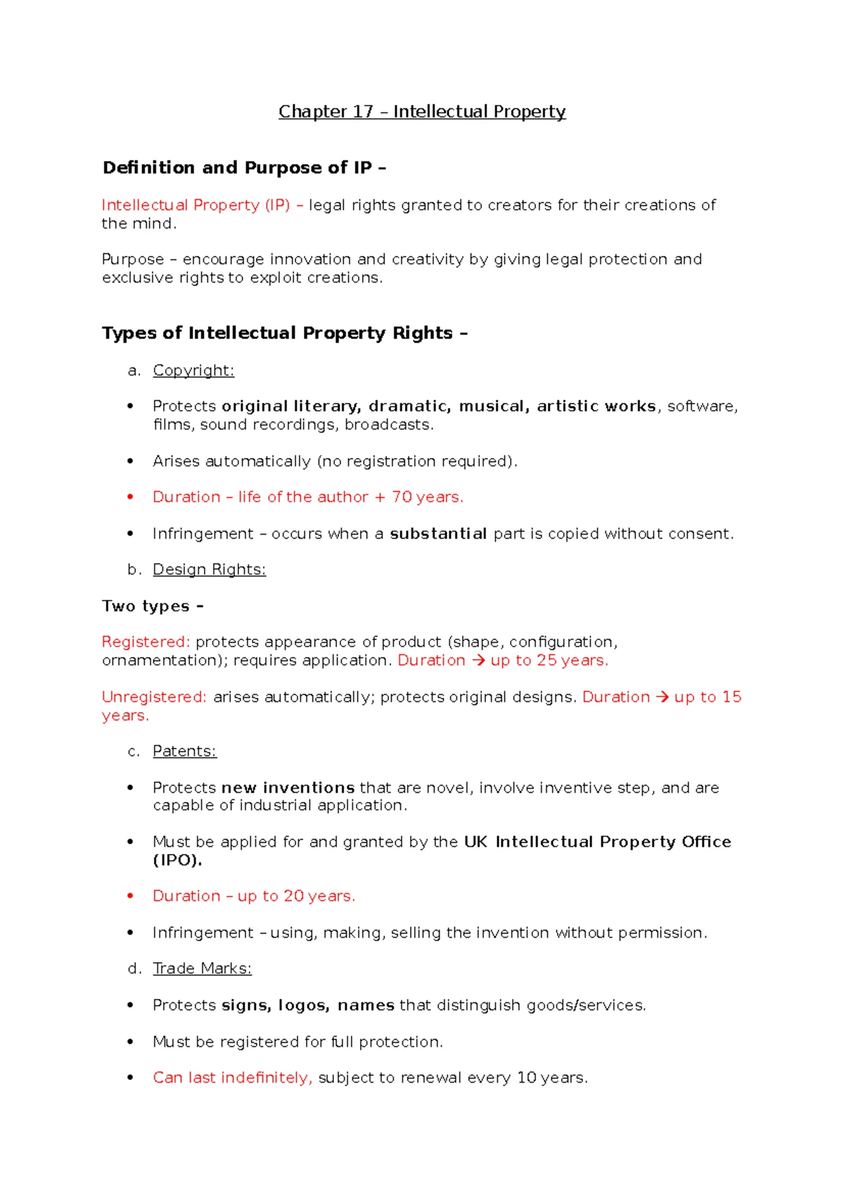 U4 - Chapter 20 Copyright: Understanding Rights and Infringement - Studocu