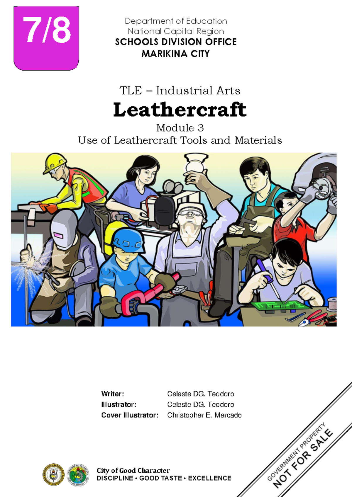 TLE Industrial Arts Leathercraft Module 3: Tools & Materials Guide ...