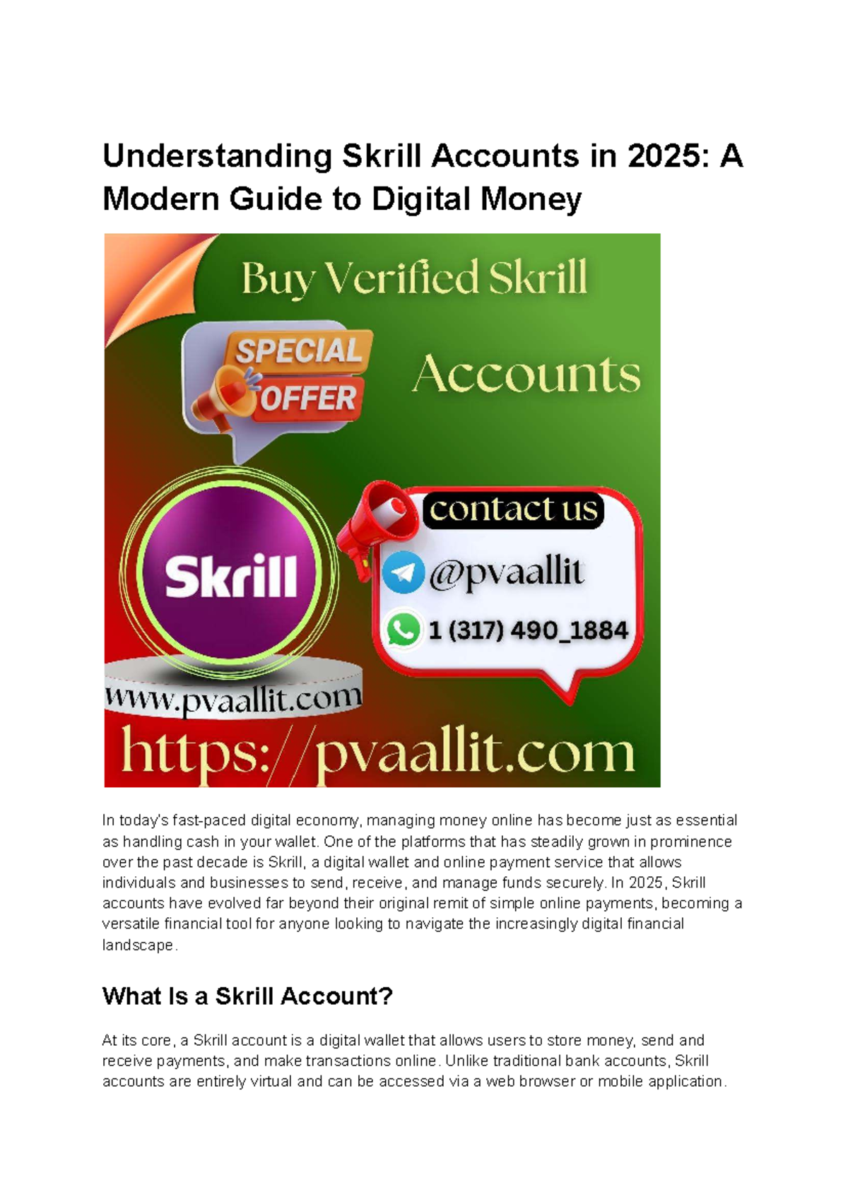 How to Buy Verified Skrill Accounts: A Secure Guide for 2025 - Studocu