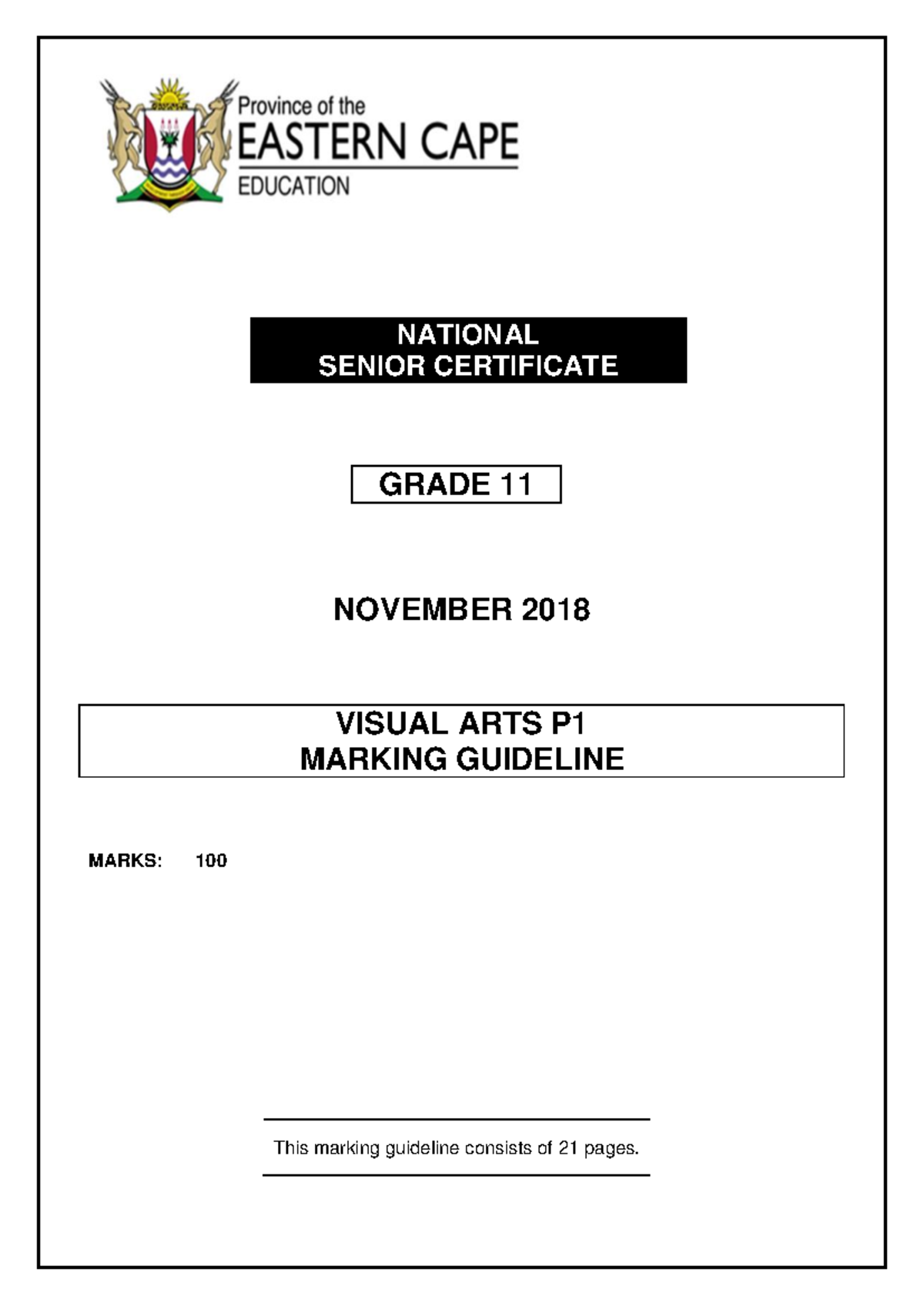 visual-arts-p1-gr11-memo-nov2018-english-national-senior-certificate
