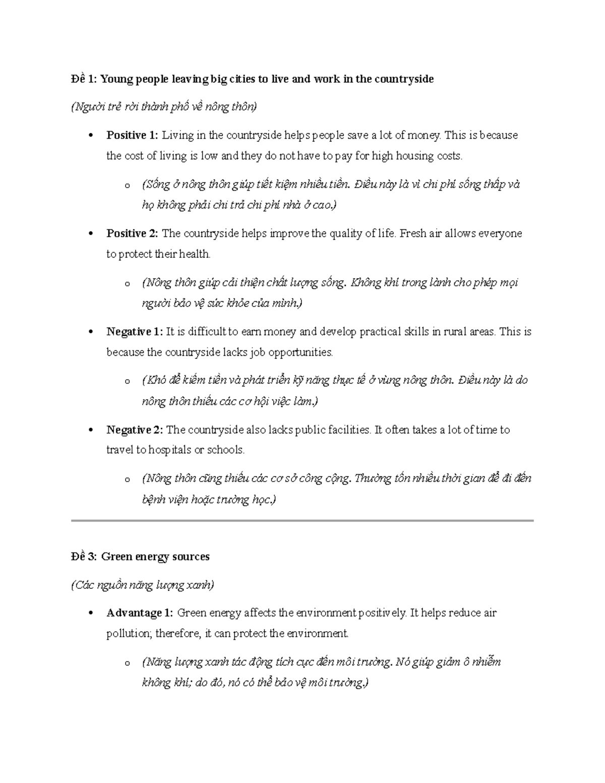 TỔNG HỢP DÀN Ý Vstep Essay Writing PART 2: Hướng Dẫn Viết Bài Luận - Document Preview