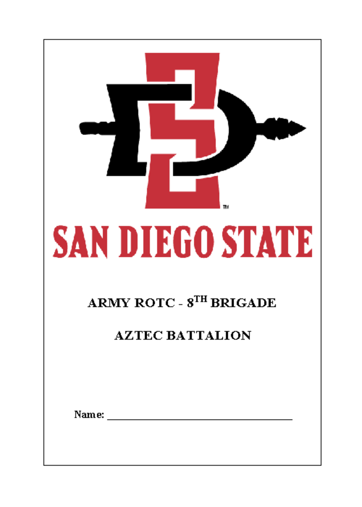 SDSU ARMY ROTC OPORD Shell - Battalion Battle Book FA22 - Studocu