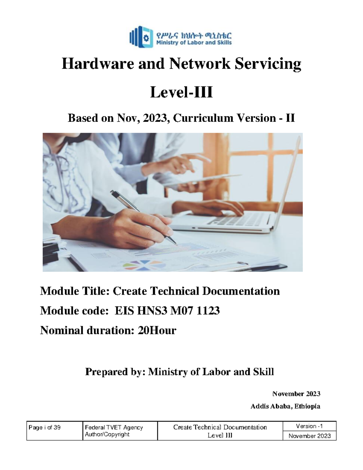 EIS HNS3 M07 1123 - Creating Technical Documentation Guide - Studocu