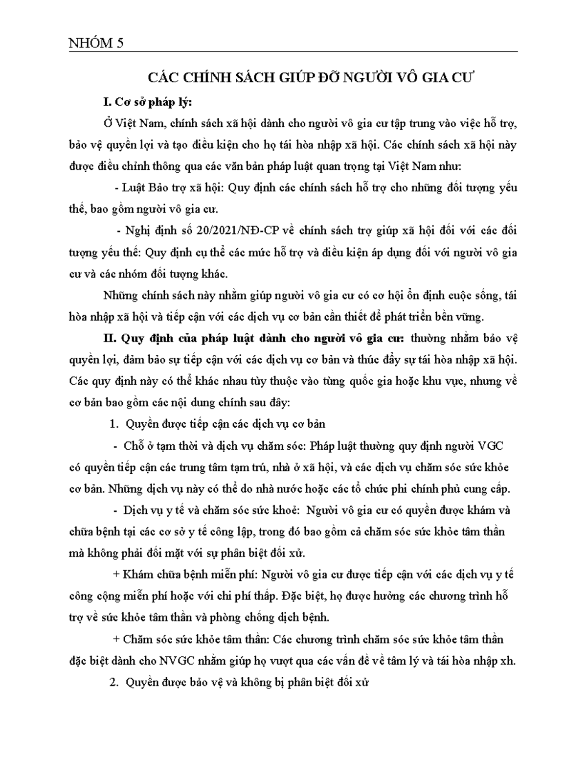 Văn bản Nghị định số 20/2021/NĐ-CP