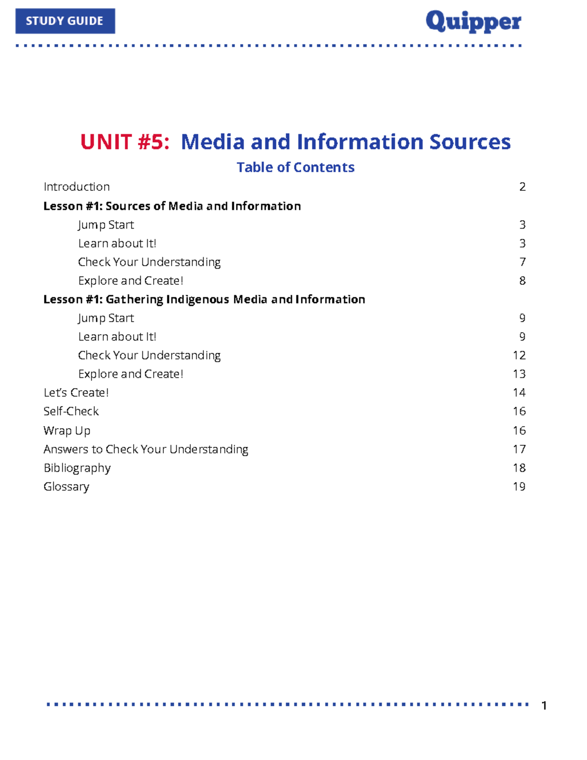 MIL 101: Media and Information Sources - Lesson Overview and Analysis ...