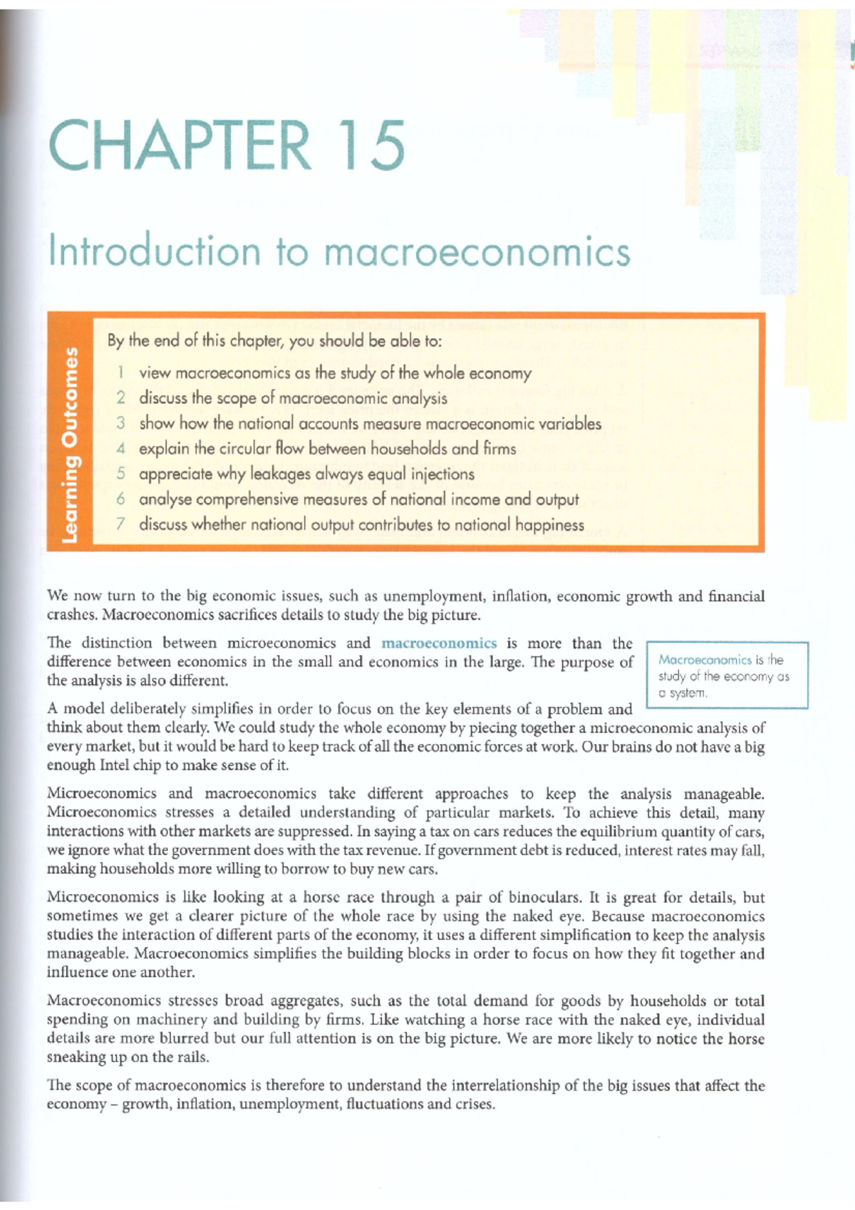 Ch15 - Introduction to Macroeconomics: Key Concepts and Analysis - Studocu