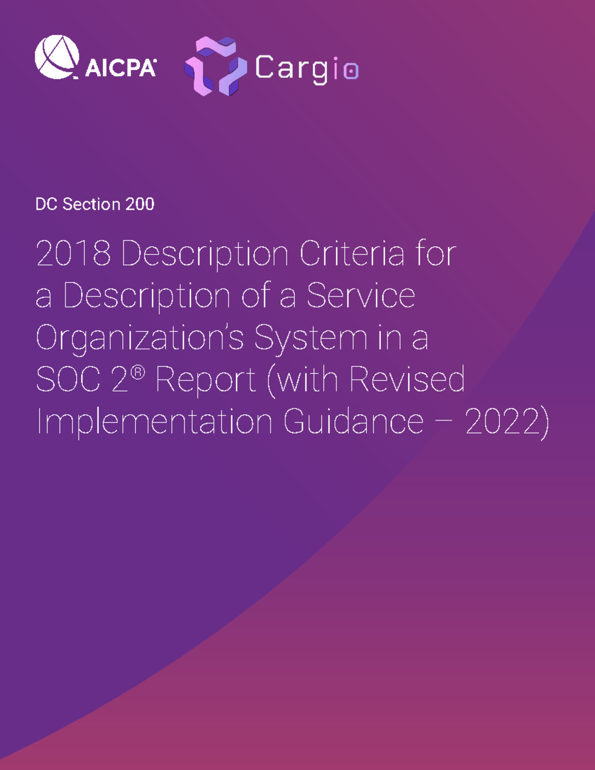 Aicpa SOC 2023 - details on performing SOC 2 type 2 audit review - DC ...