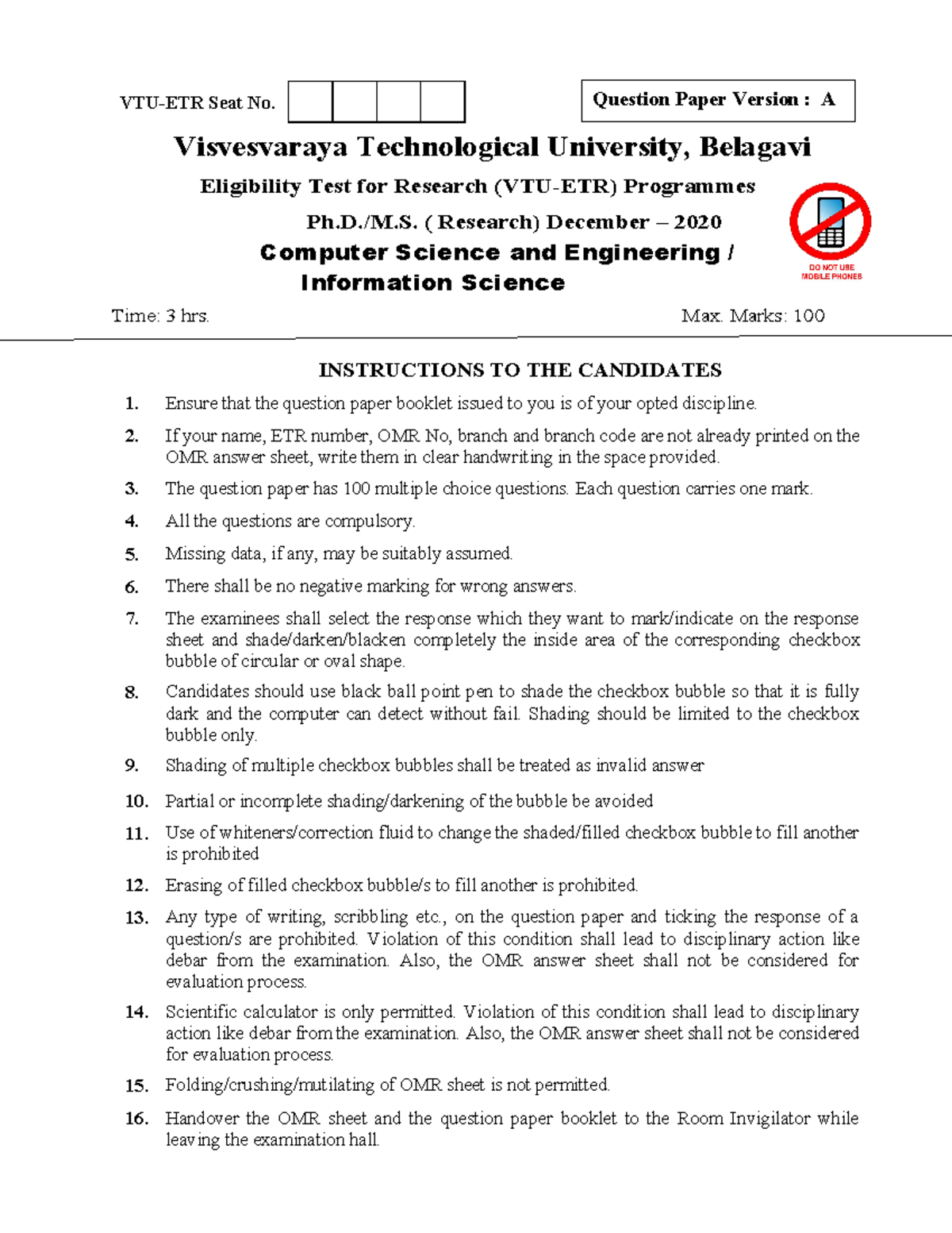 CS IS ETR December 2020 - Research Methodology Examination Guide - Studocu