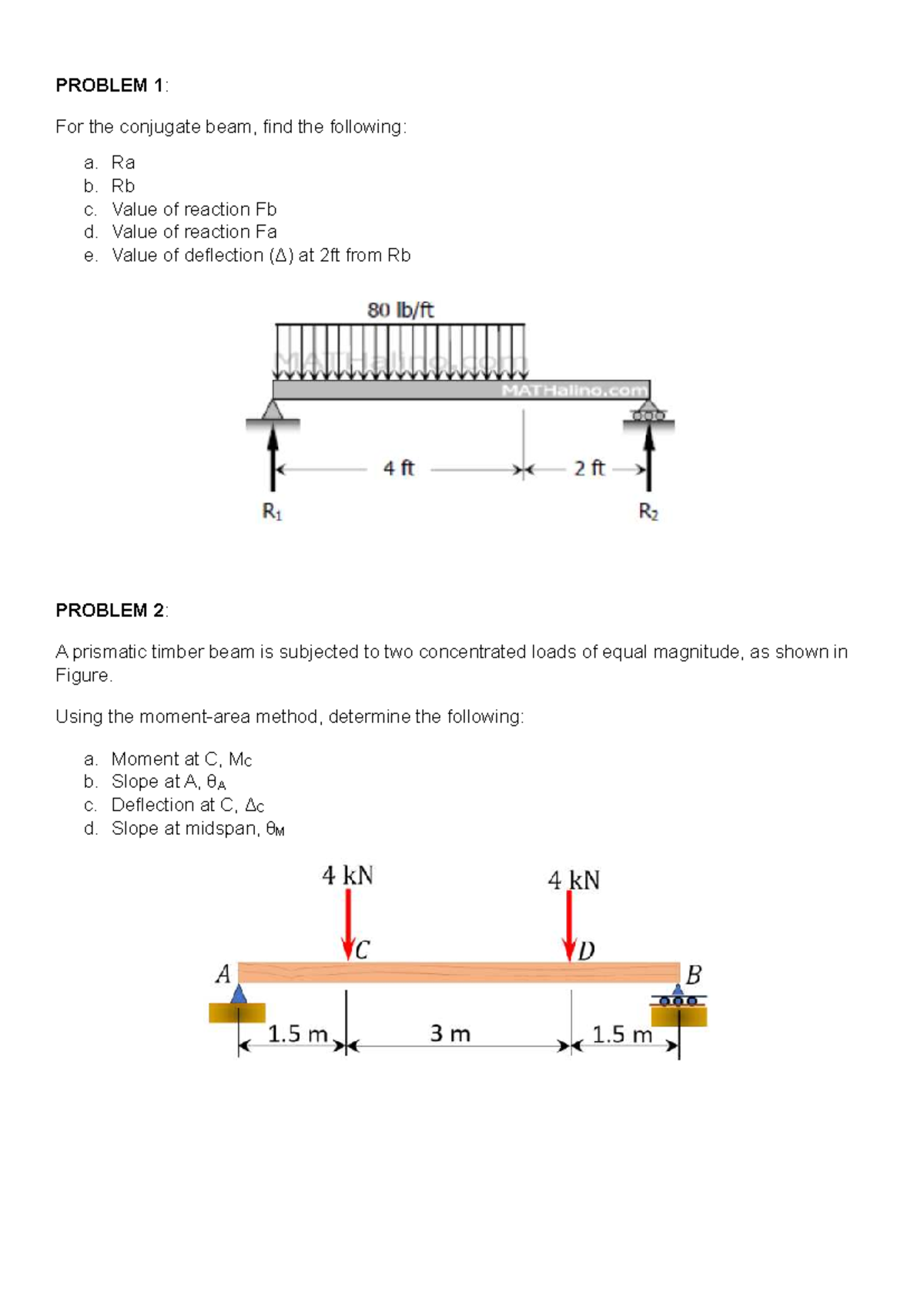 ST - Final Exam: Structural Analysis Problems and Solutions - Studocu