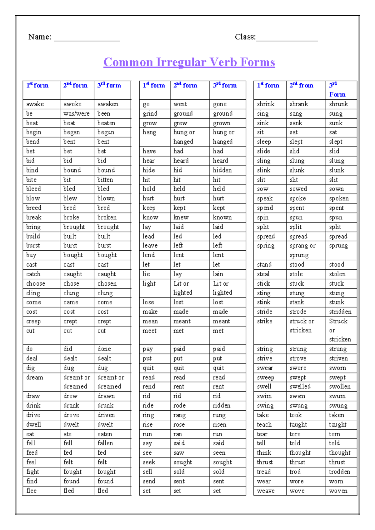 1111 - It is nice nites - Name: _______________ Class ...