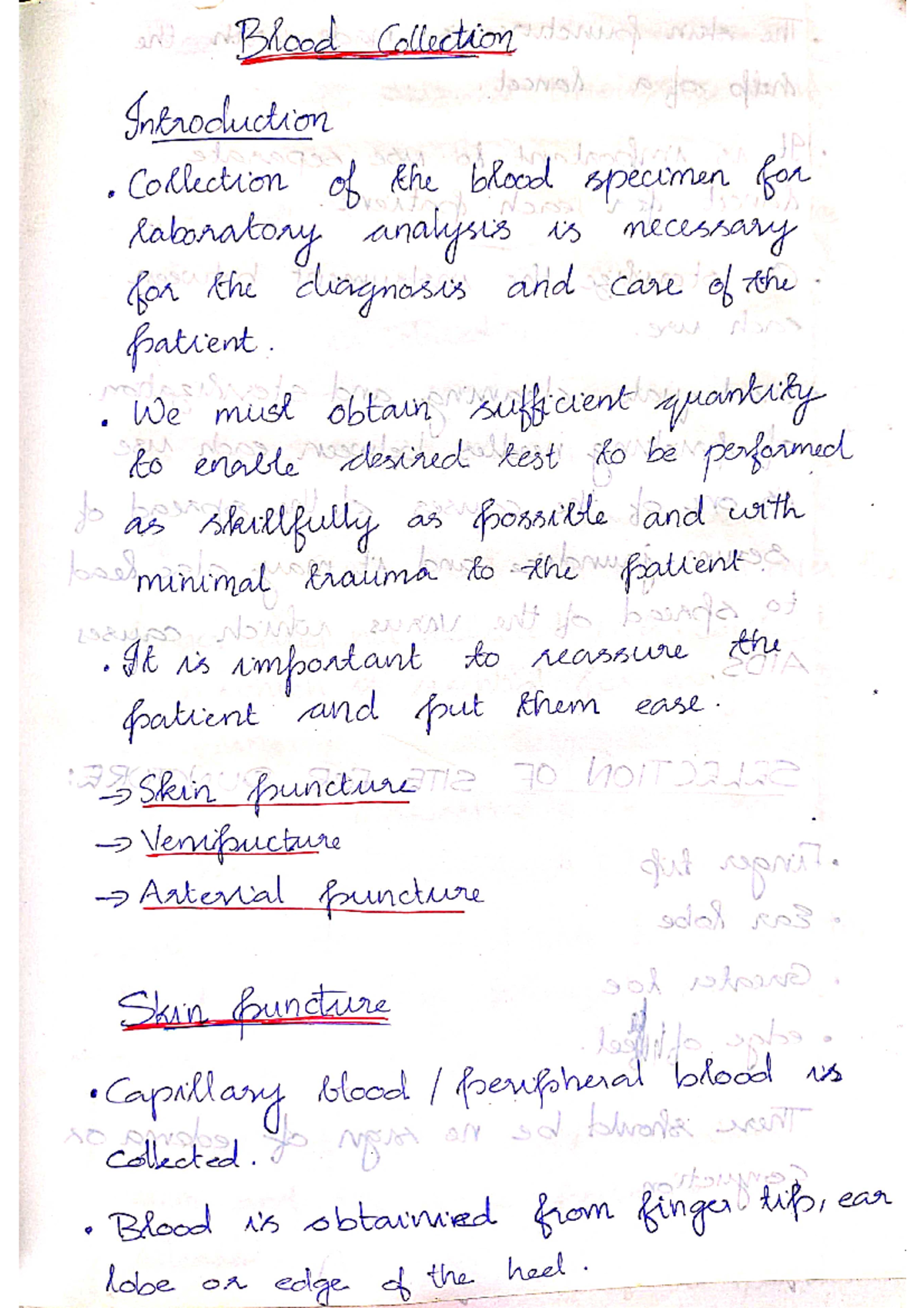 Hematology - collection of blood samples - Blood Collection ...