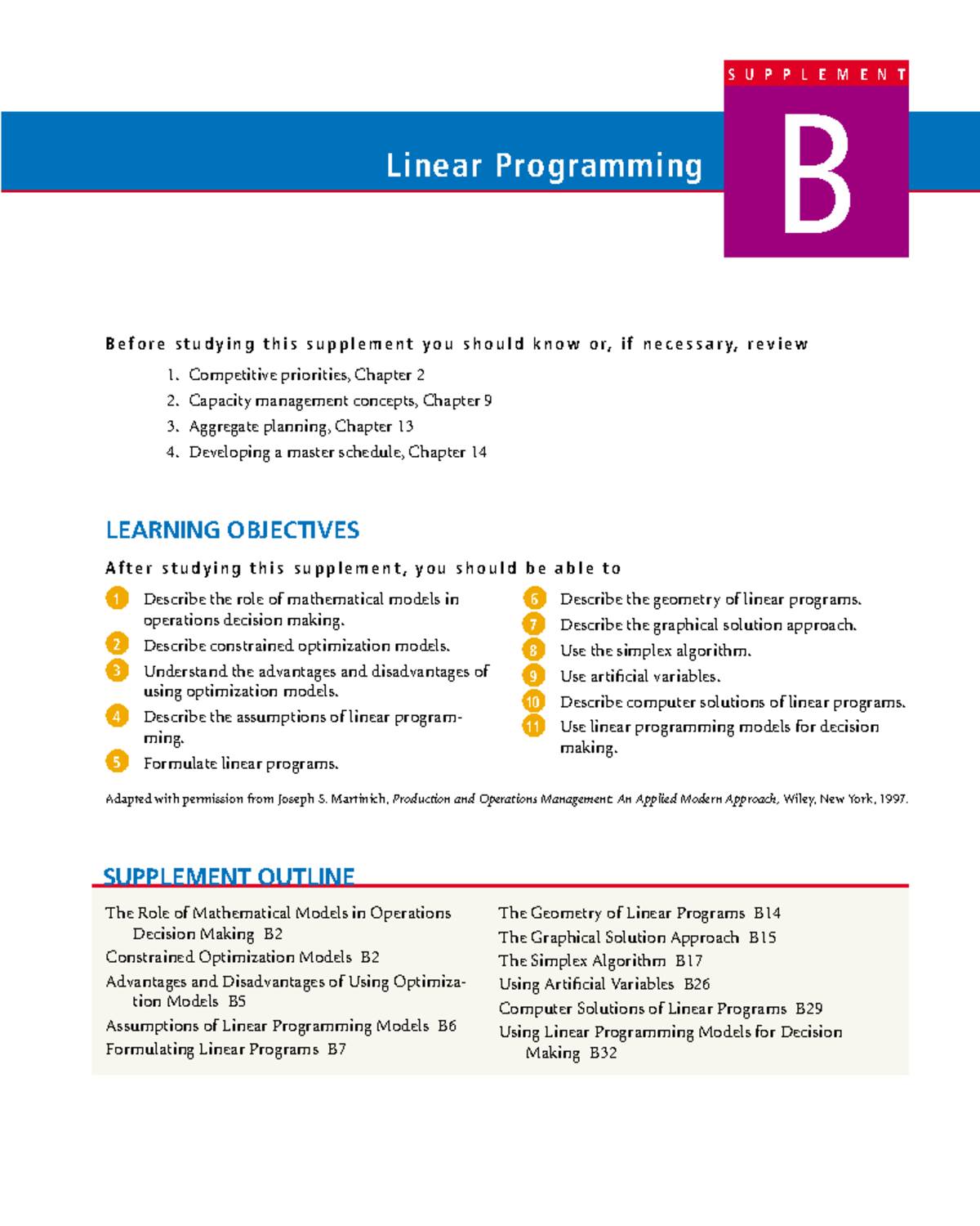 LP - Final Exam Notes on Linear Programming and Optimization Models ...