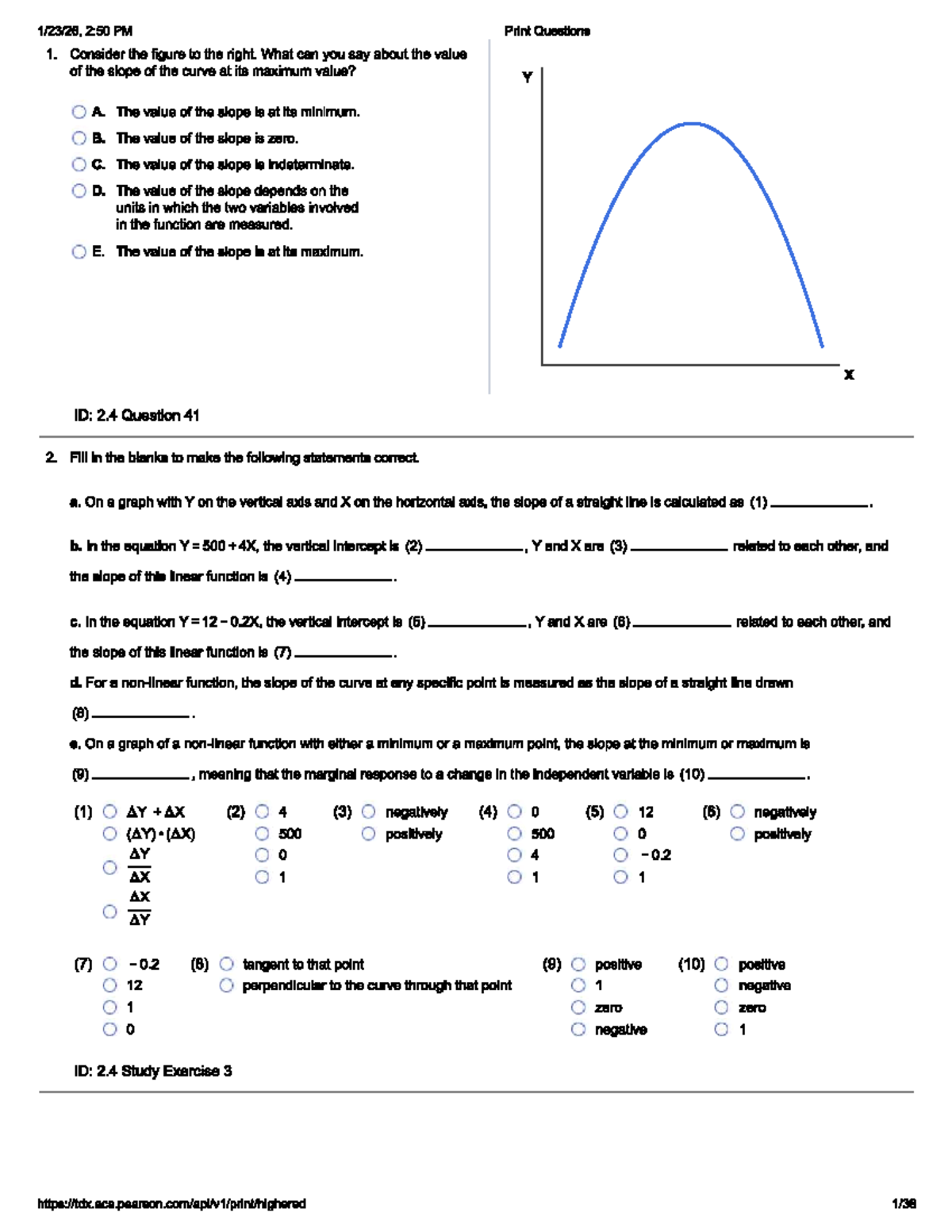 Problem Set 2: Economic Concepts and Demand Analysis - Prof. Leonie ...