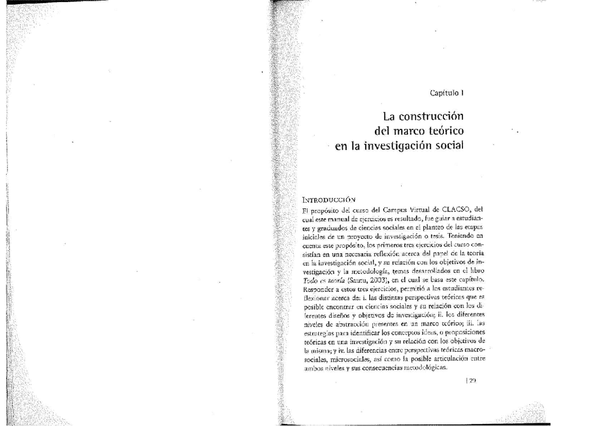 (2005 ). Ruth Sautu, Manual de metodologia-13-39 - Capítulo 1 La
