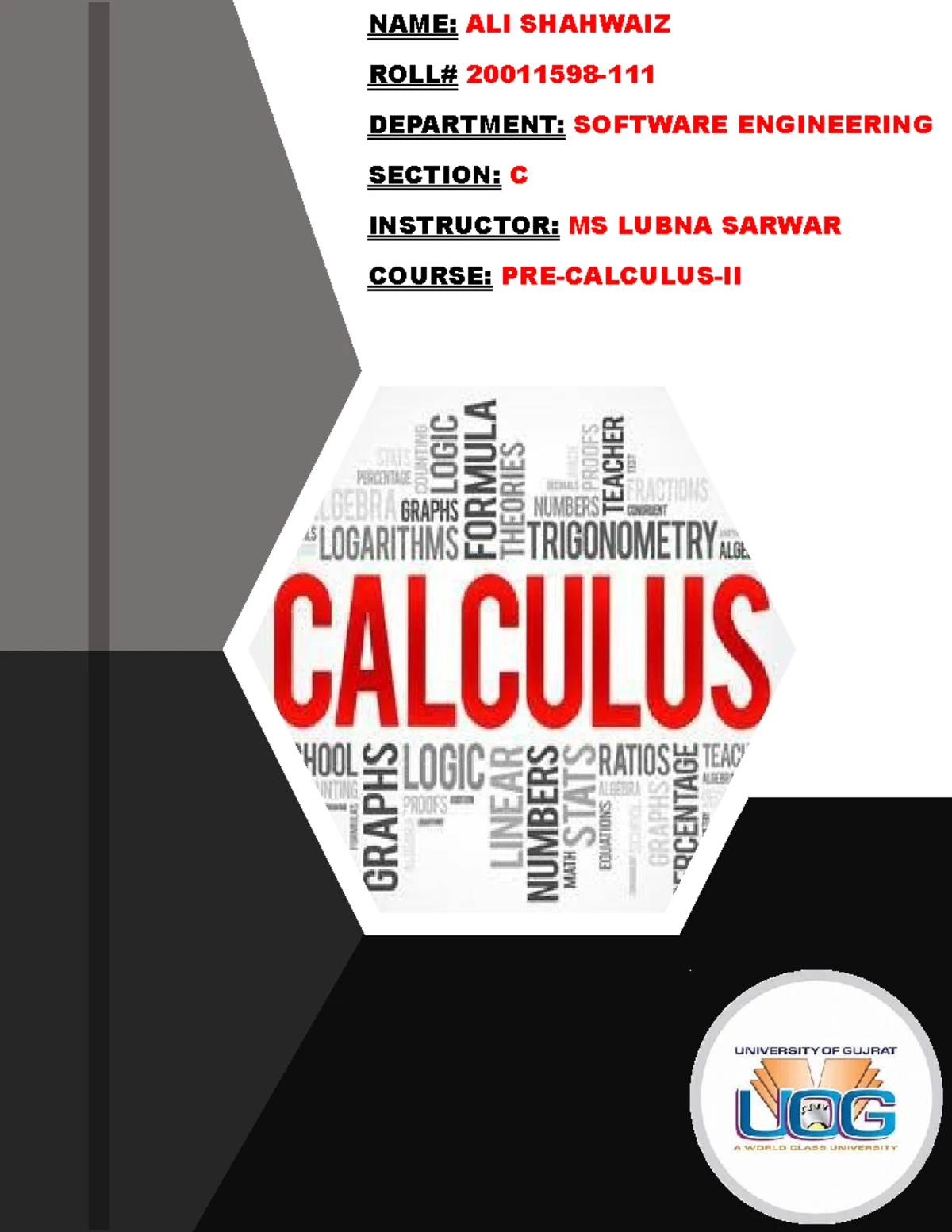 Discrete Structures Syllabus & Weekly Plan - CS Course Code: 03 - Studocu