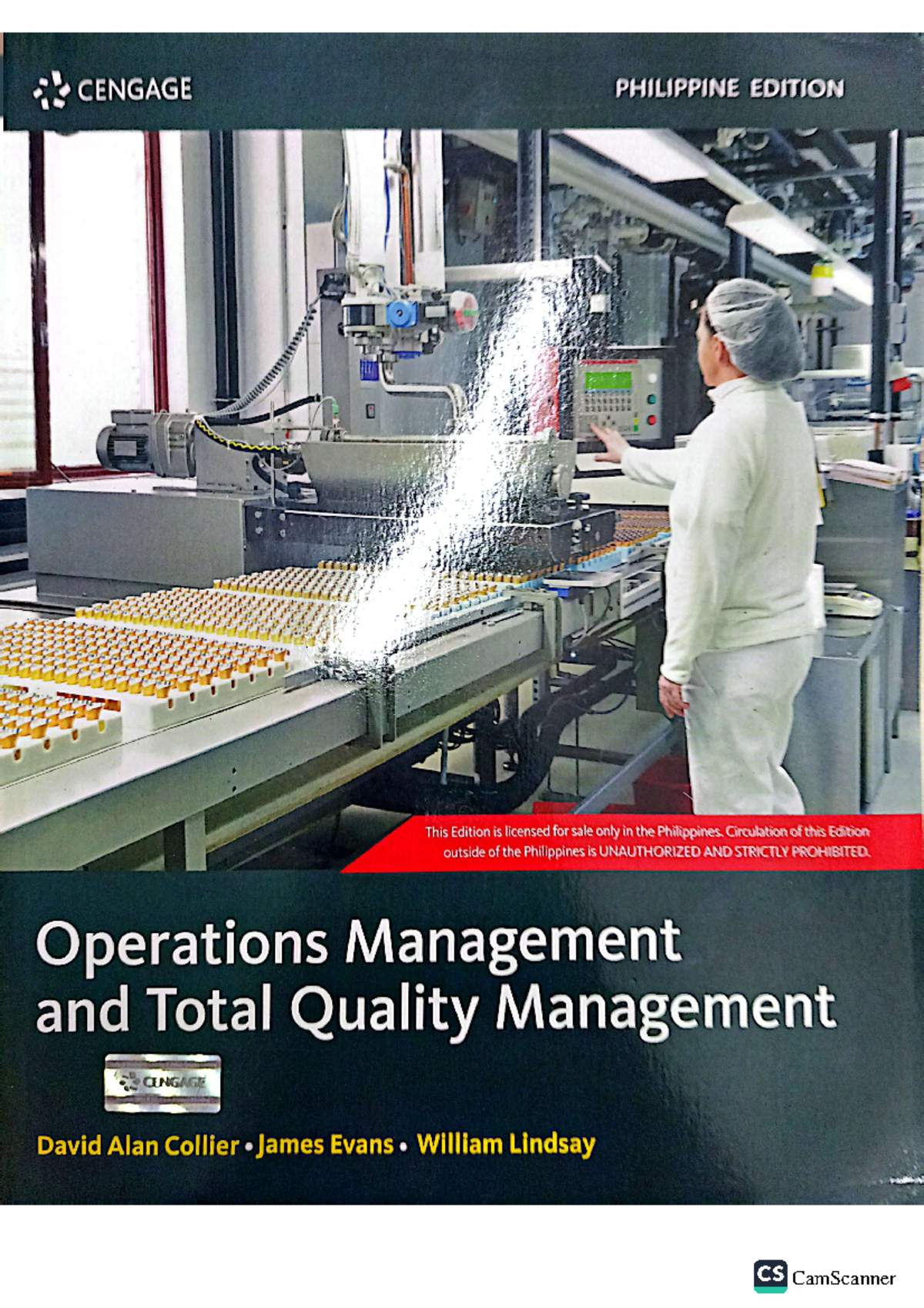 Operations Management and Total Quality Management Chapter 1 Overview - Document Preview