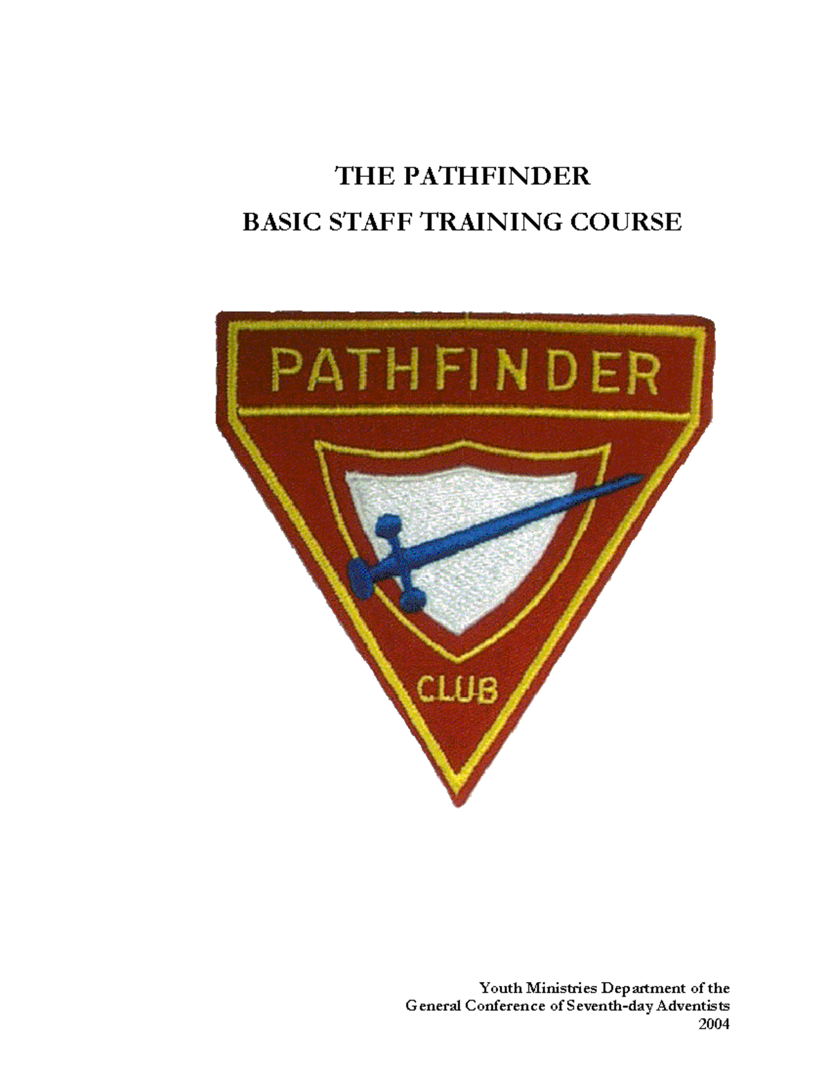 Pathfinder Basic Staff Training Course Notes - Studocu