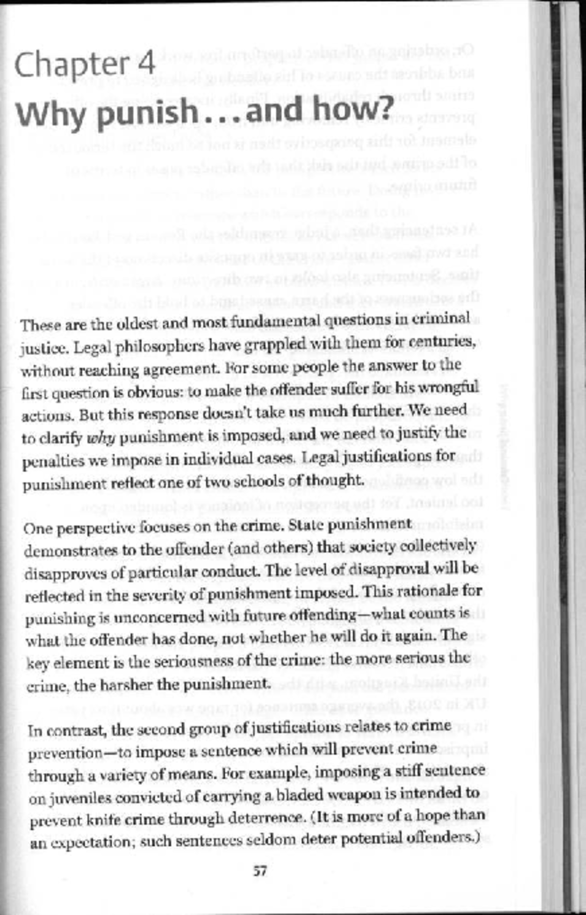 Criminal Justice 101: Chapter 4 - The Rationale and Methods of ...