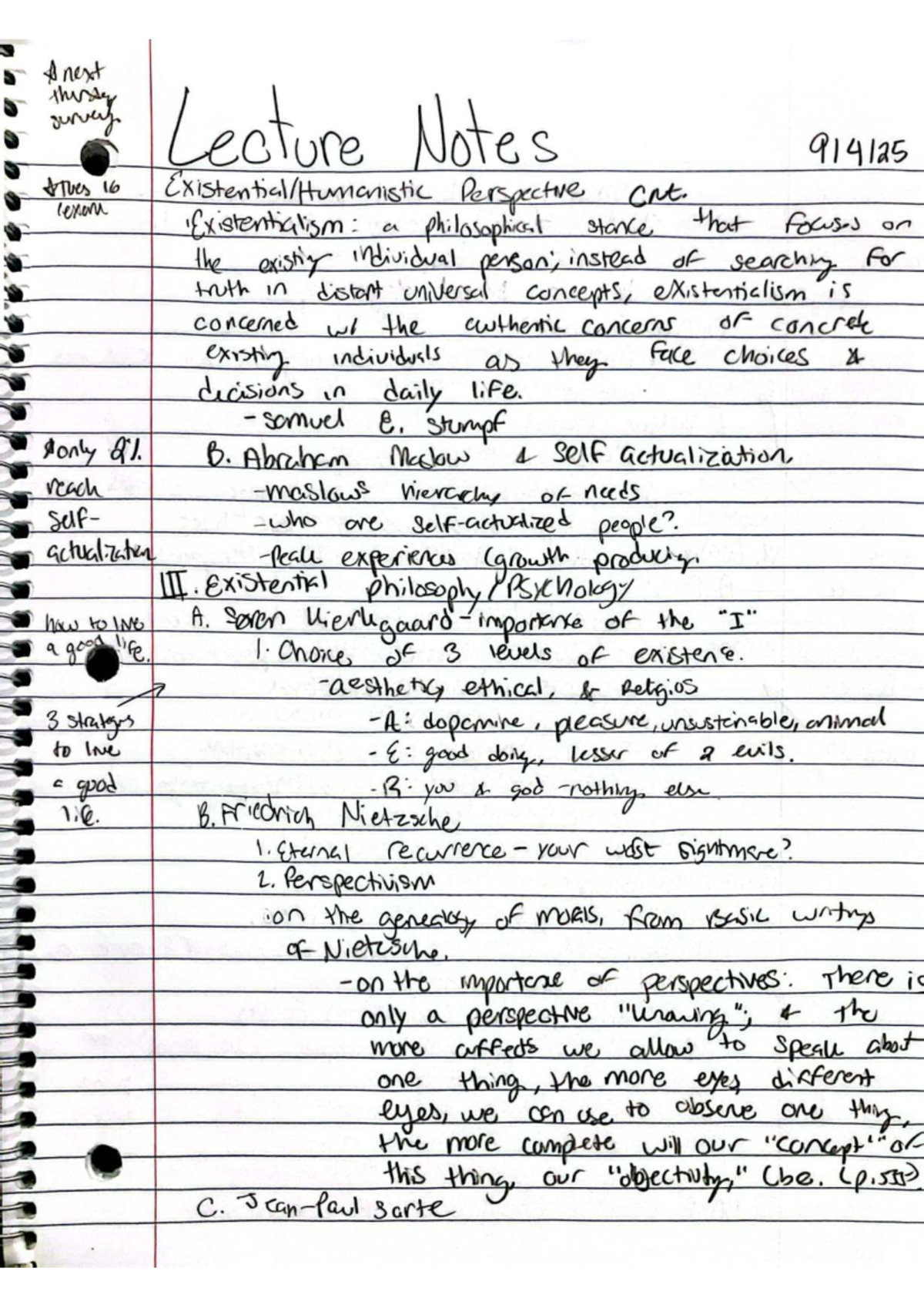 Essentials of Abnormal Psychology - Lecture 4 Notes 914125 - Studocu
