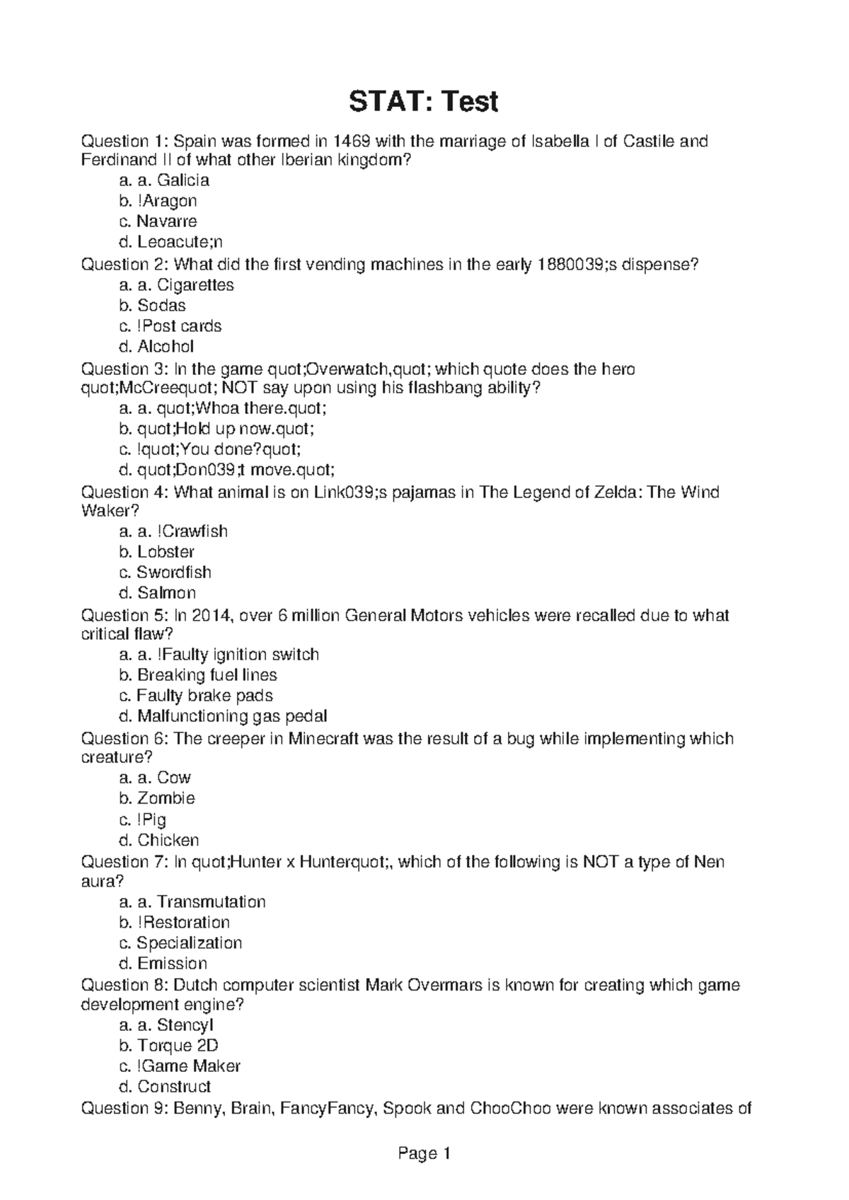 STAT162 Lesson Plan 5 - Statistics is a branch of mathematics that ...