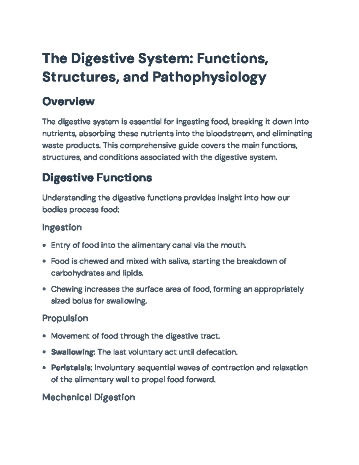 Digestive System Case Study 5 AC(1): Clinical Review of Mrs. Keith ...