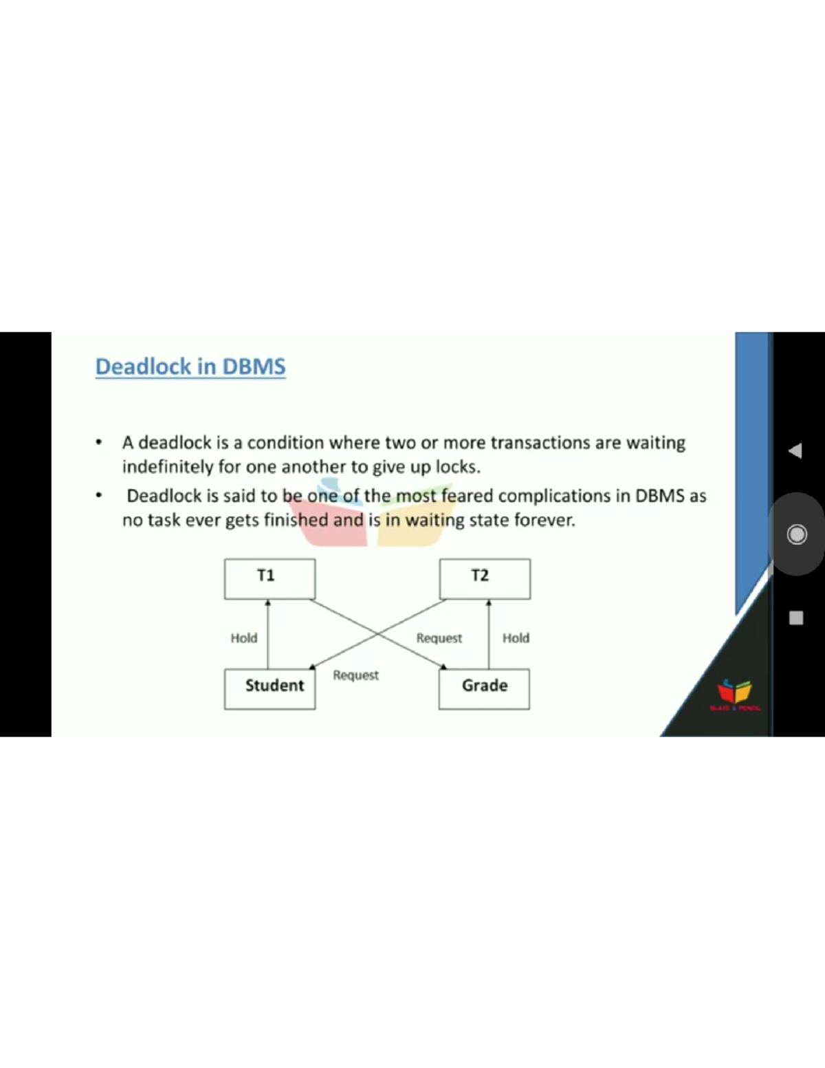 Deadlock in DBMS: Understanding and Managing SQL Transactions (Module 5 ...