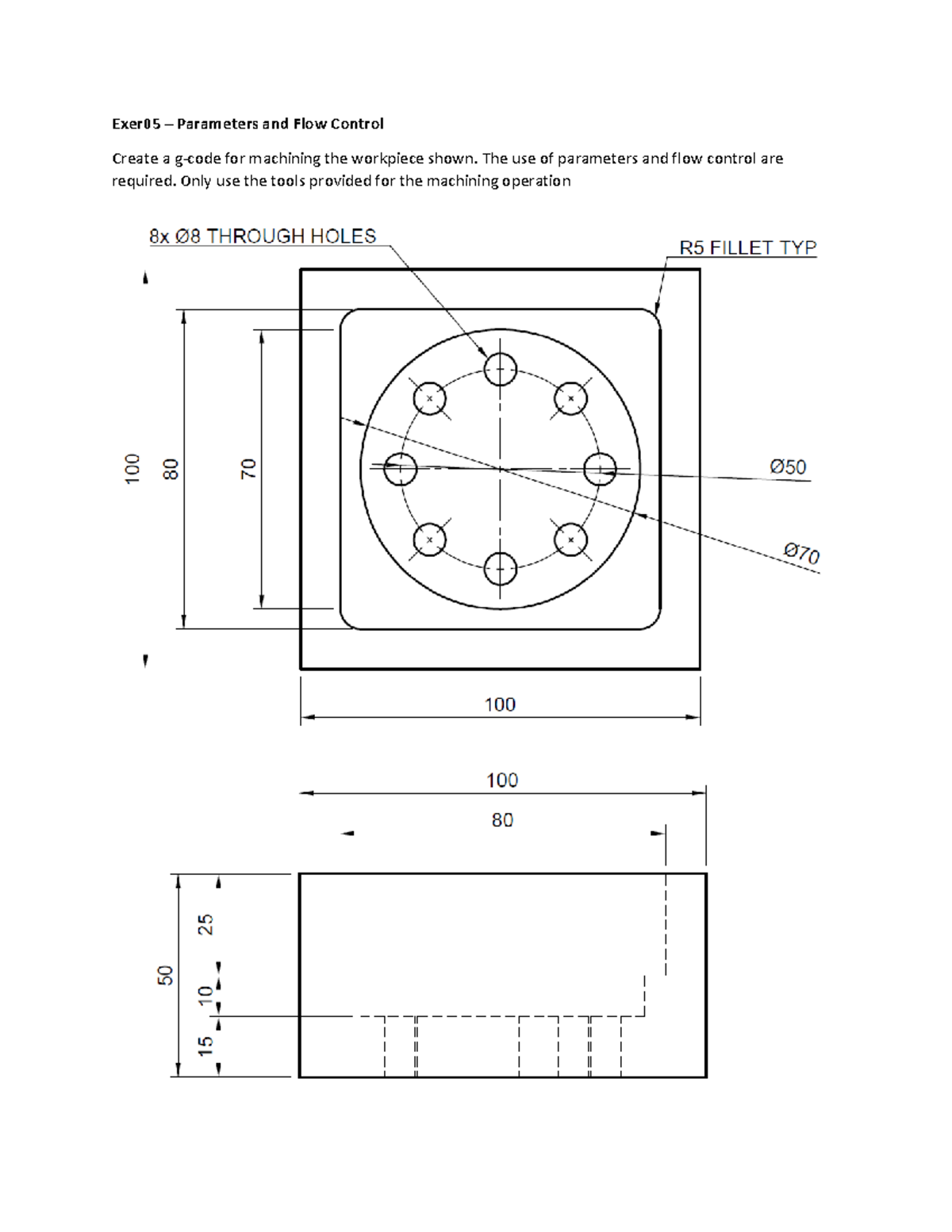 Exer05 - Paremeters and Flow Control - Exer05 – Parameters and Flow ...