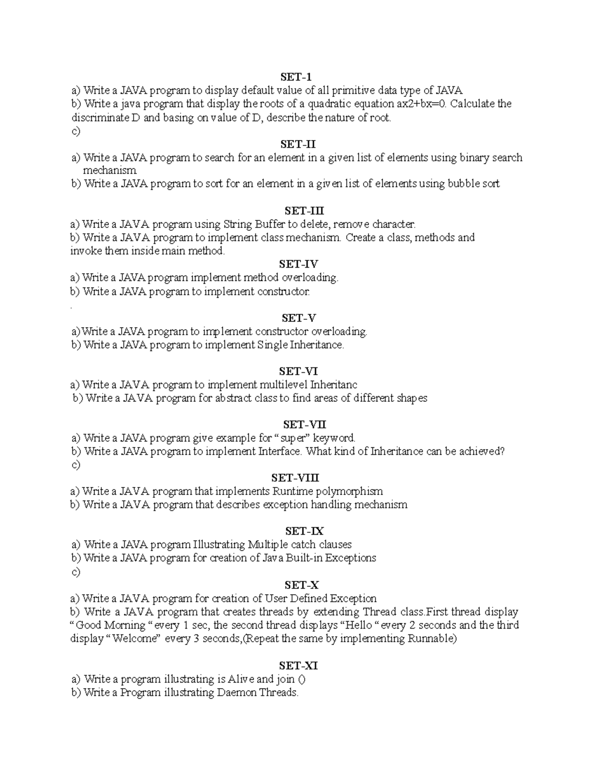 DLCO - JAVA Programming Concepts and Examples - Studocu