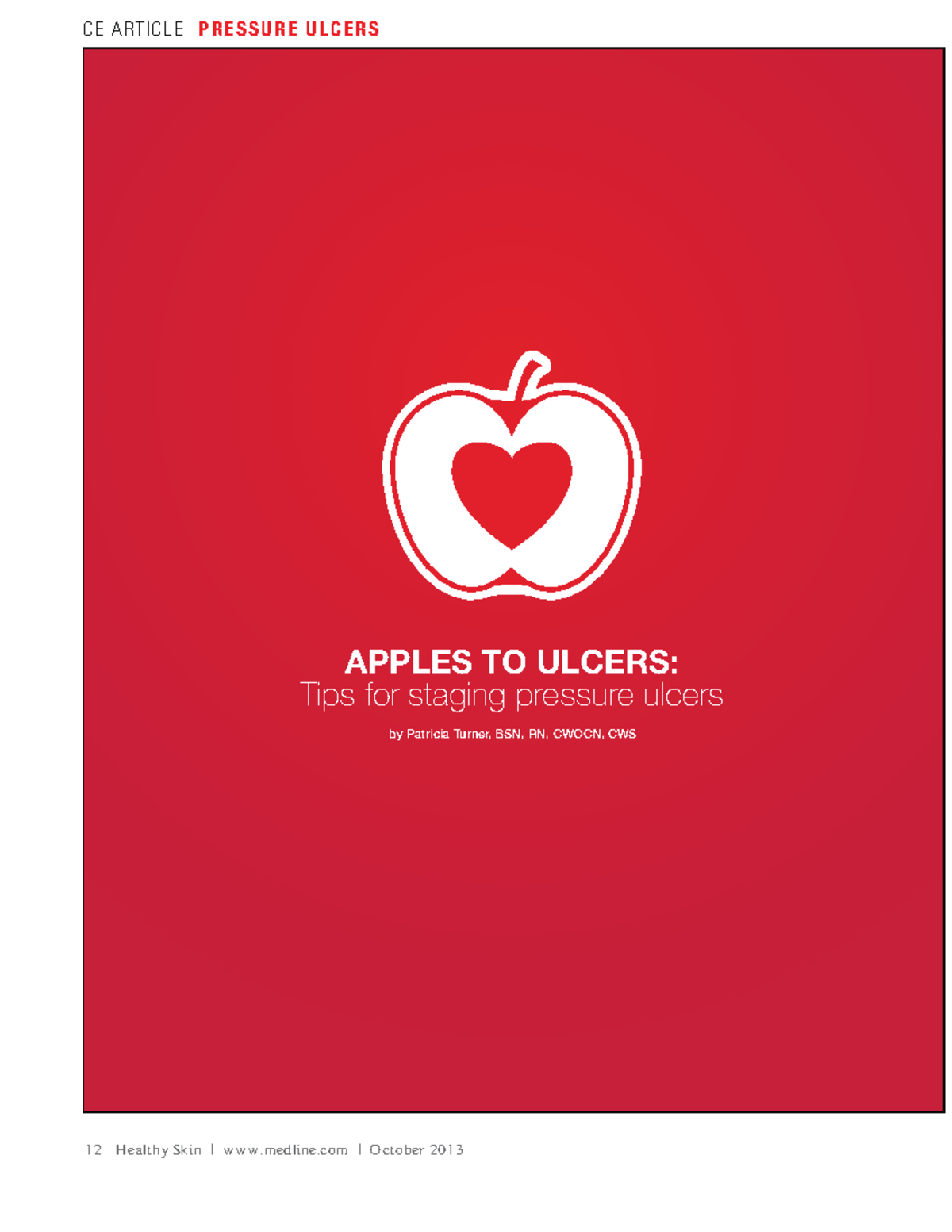 Apples to Ulcers: Essential Tips for Staging Pressure Ulcers - Studocu