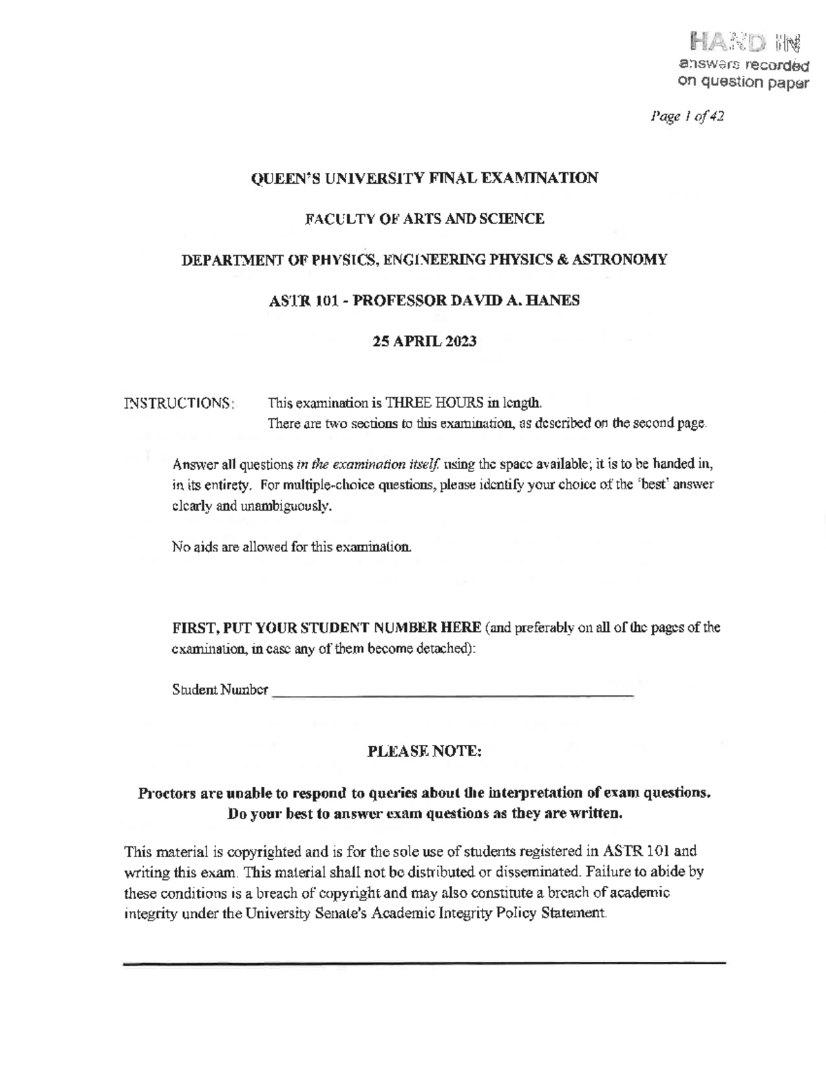 Astr 101: Exam 1 Study Guide and Key Topics - Studocu