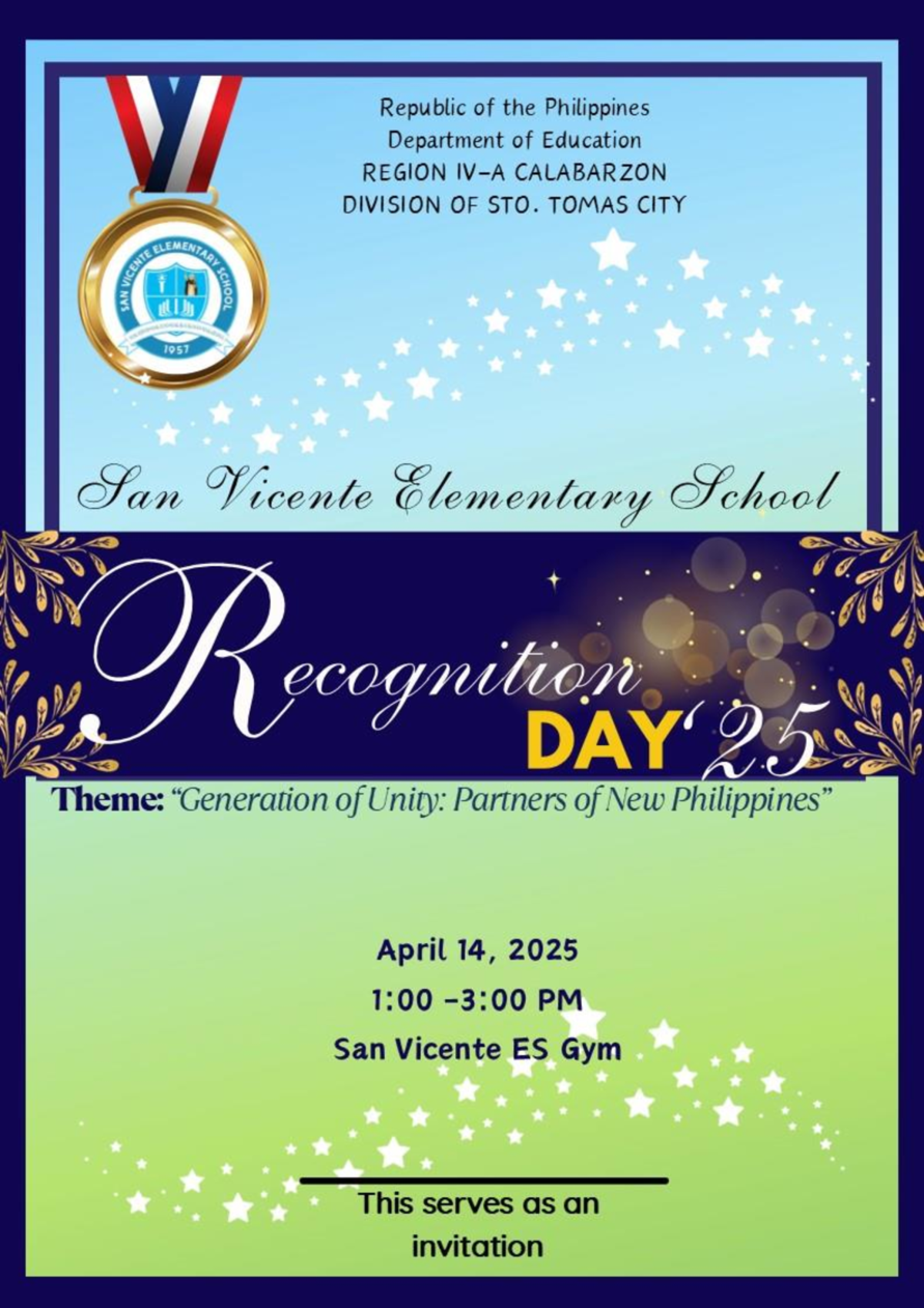 Recognition Program for Grades 1-6: Awards and Achievements - Studocu