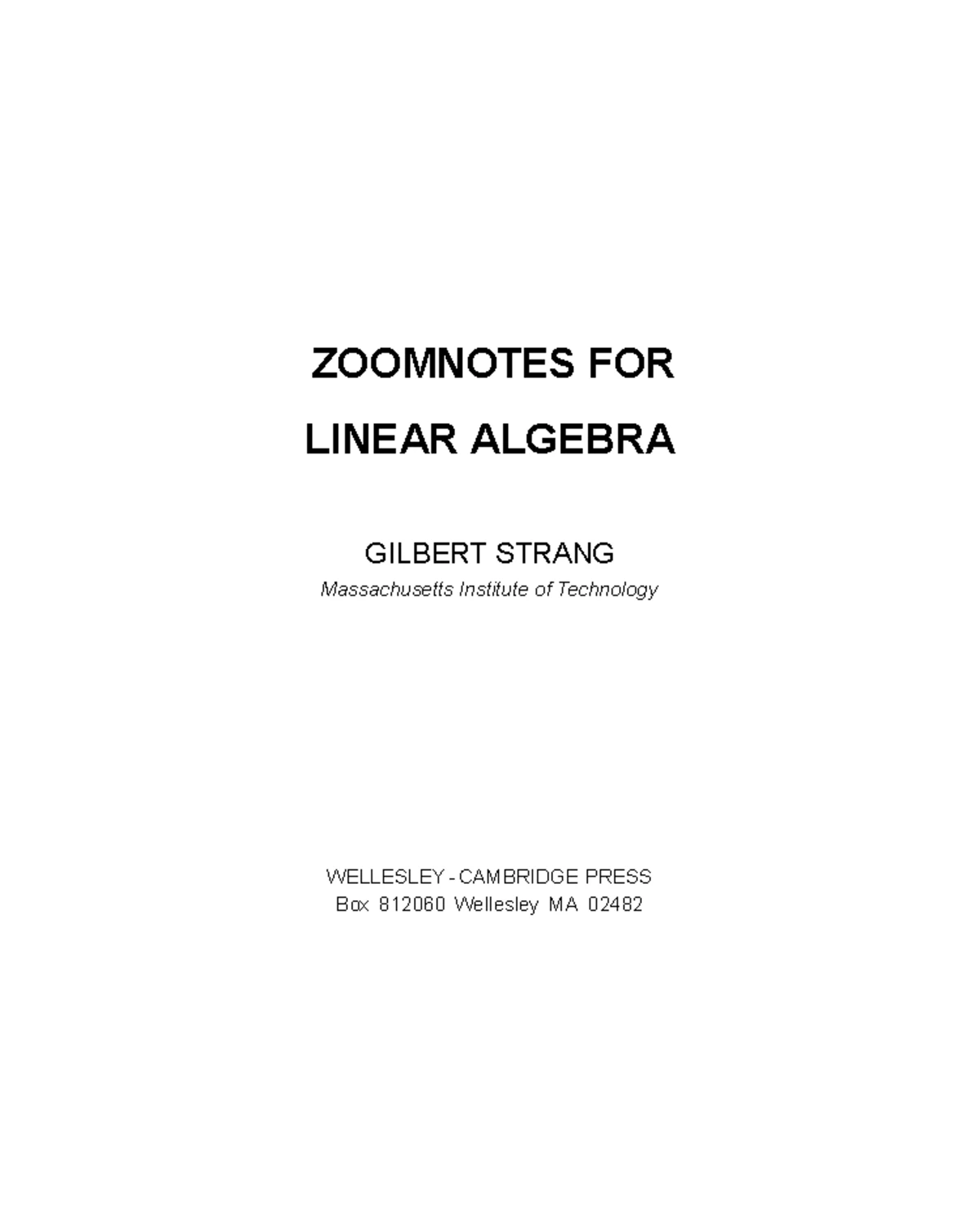Linear algebra notes: introduction to vectors and key concepts - Studocu
