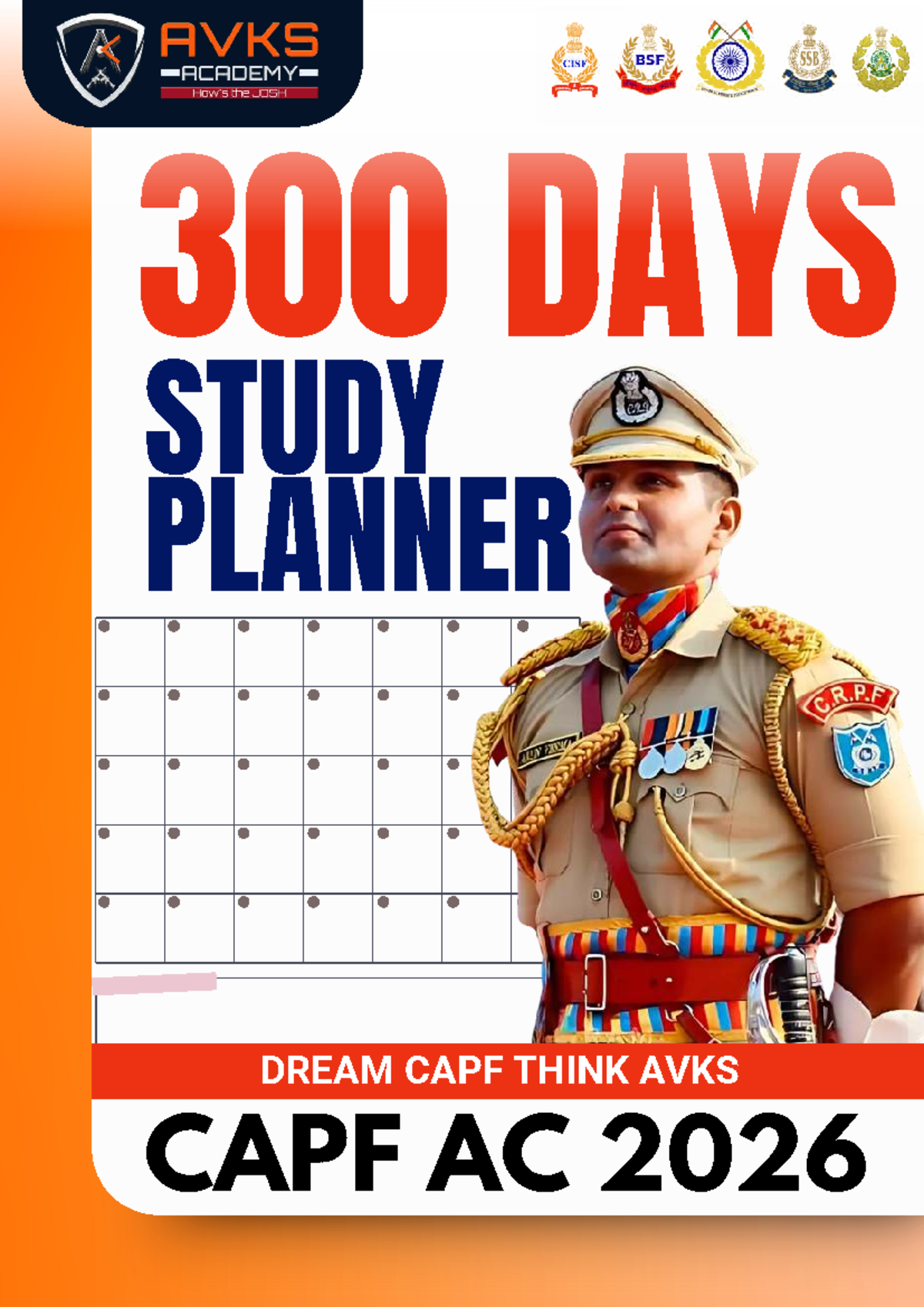 CAPF AC 2026: 300 Days Comprehensive Study Planner - Studocu