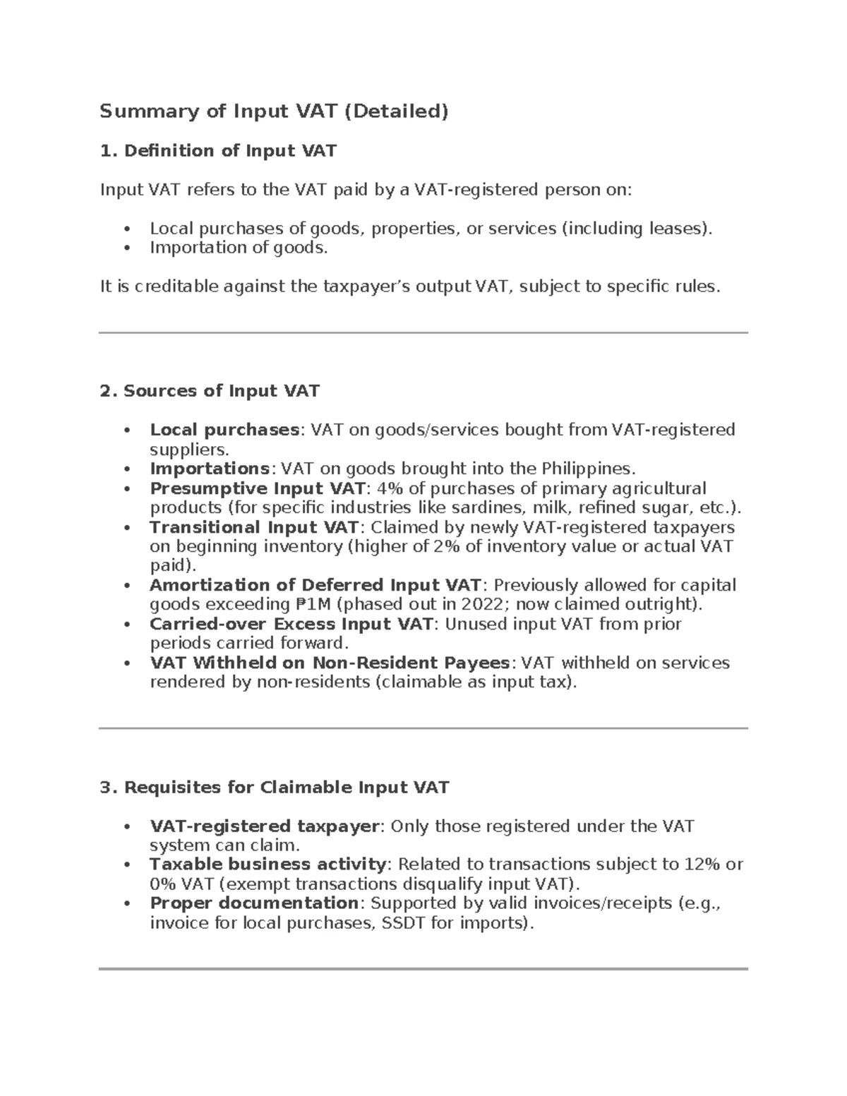 Output VAT in the Philippines: Comprehensive Guide and Analysis - Studocu