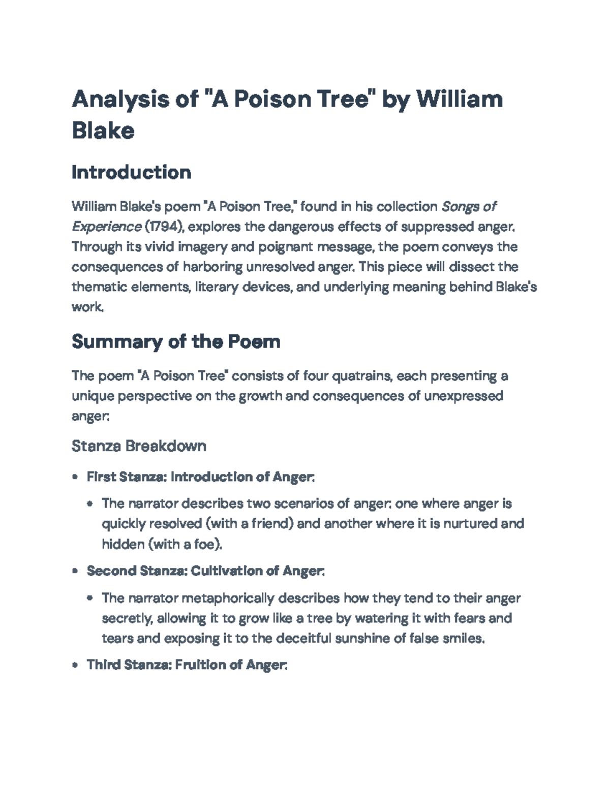 Analysis of 