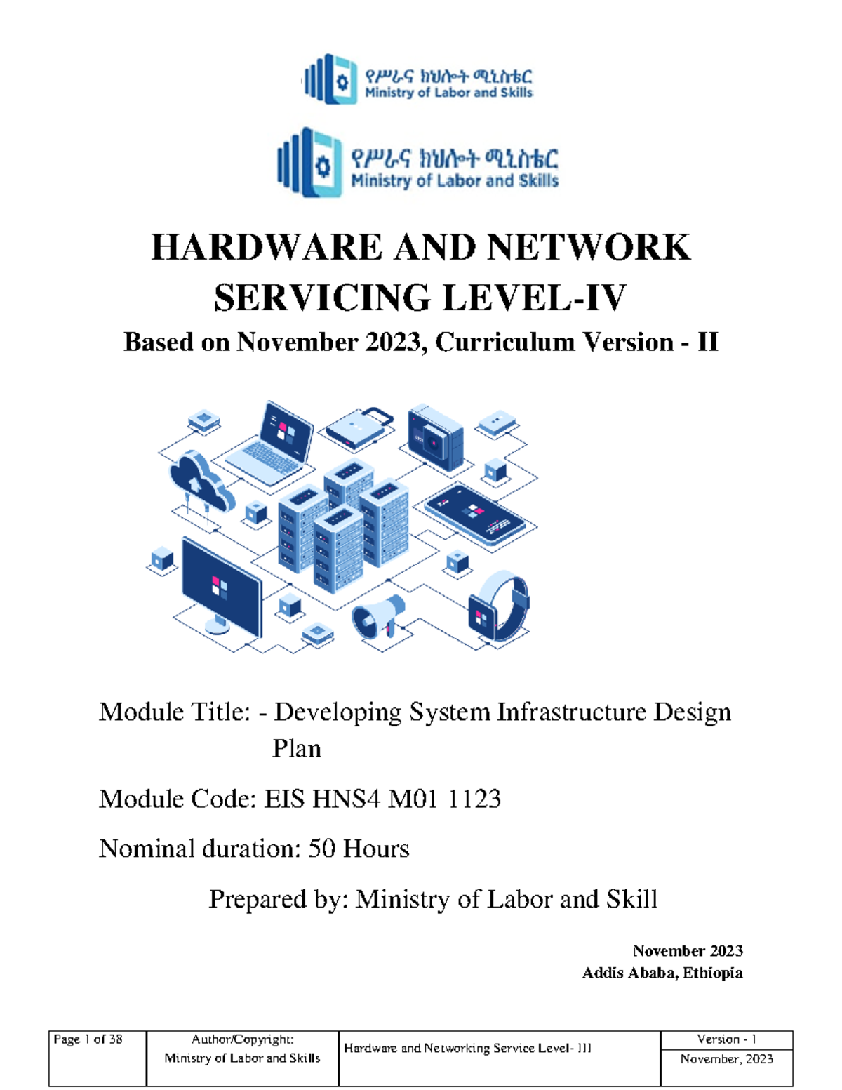 M01 - System Infrastructure Design Plan: A Comprehensive Guide - Studocu