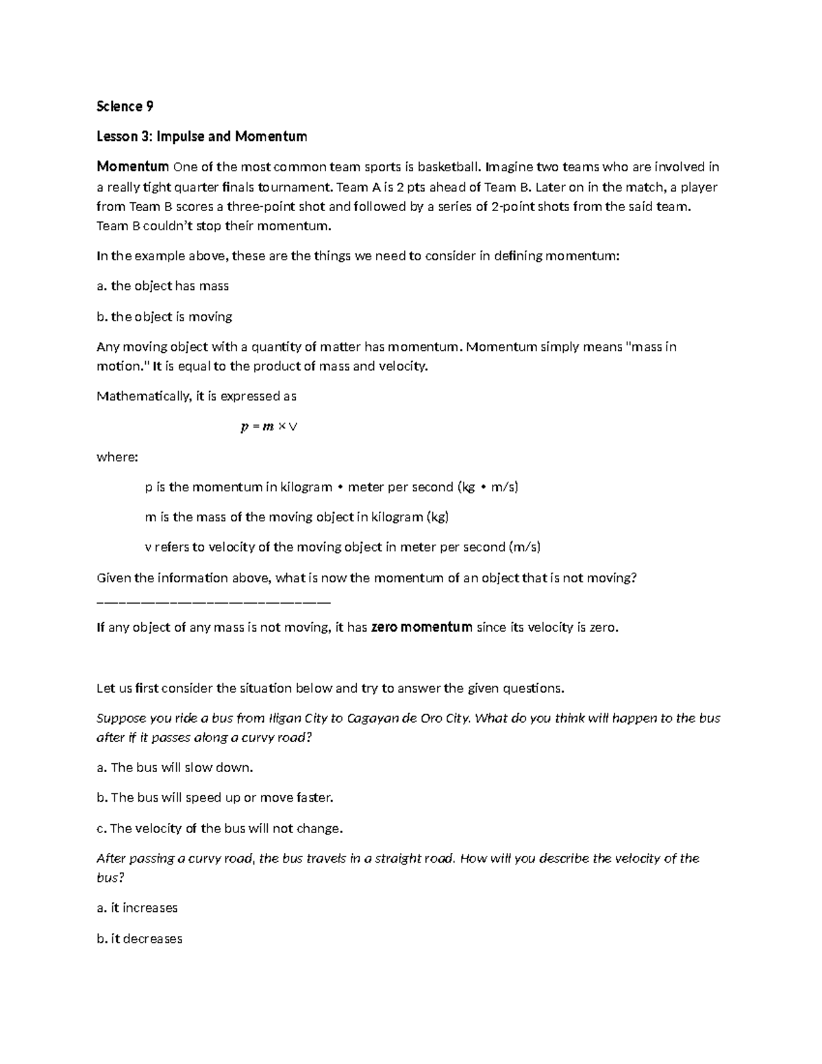 CHAPTER 9 LESSON 3 SCIENCE visual data 2