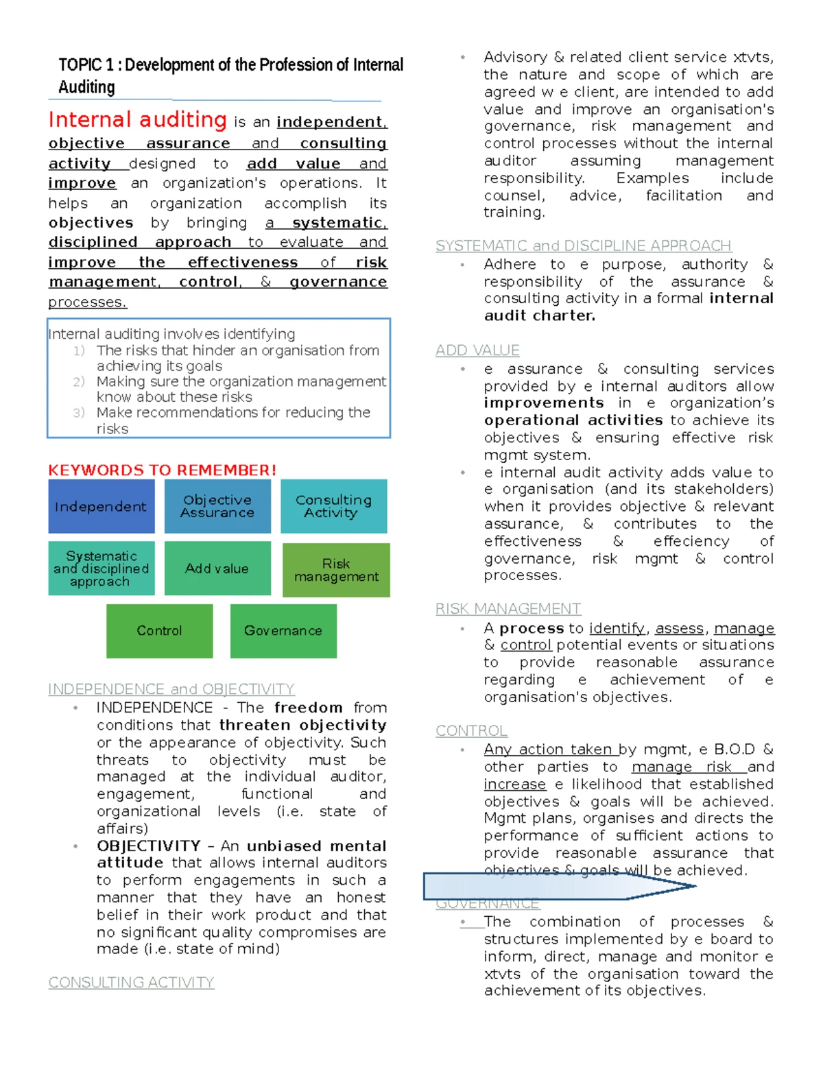 AUD679 Case Study: Contemporary Issues in Auditing (S1 2023) - Studocu